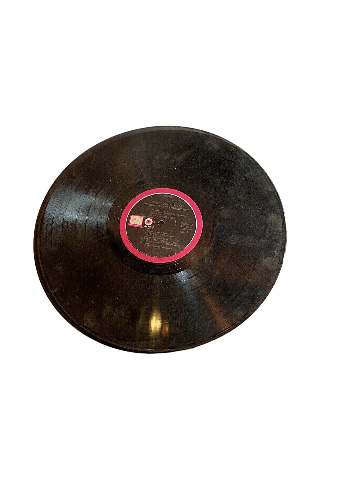 Country Stars Singing Their Biggest Hits Vinyl