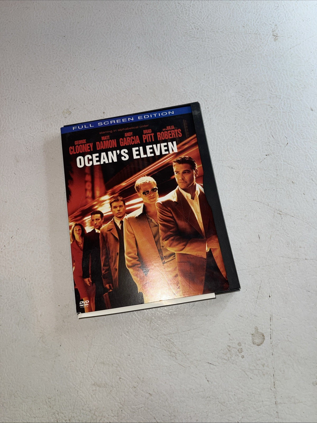 Oceans Eleven (DVD, 2002, Full Frame Edition)
