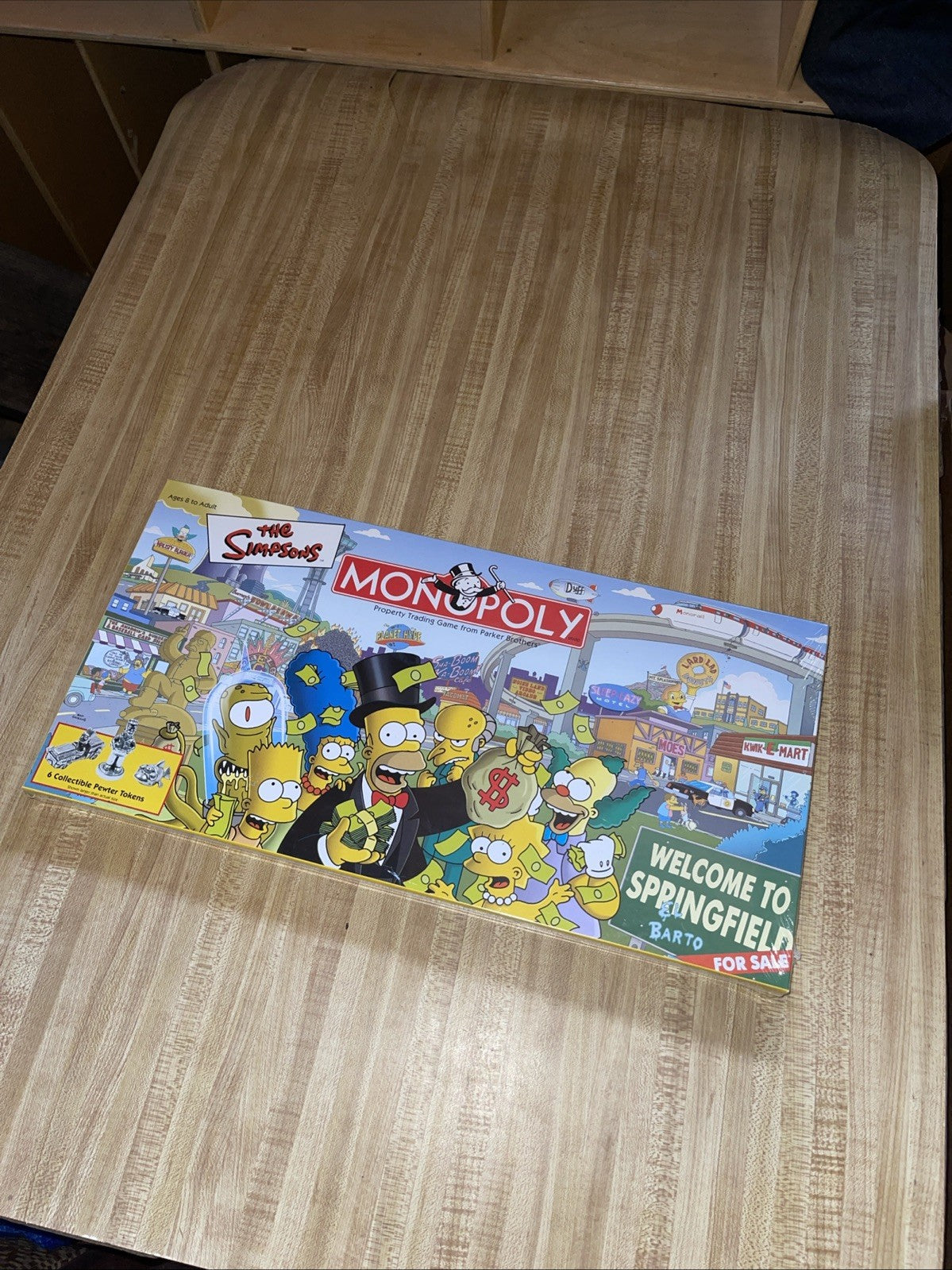 Hasbro Monopoly The Simpsons Edition Board Game