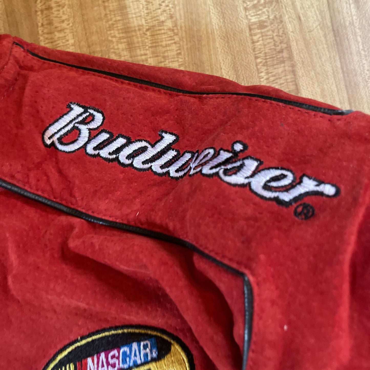 Chase Authentics JH Design Budweiser King Of Beers Jacket Medium 