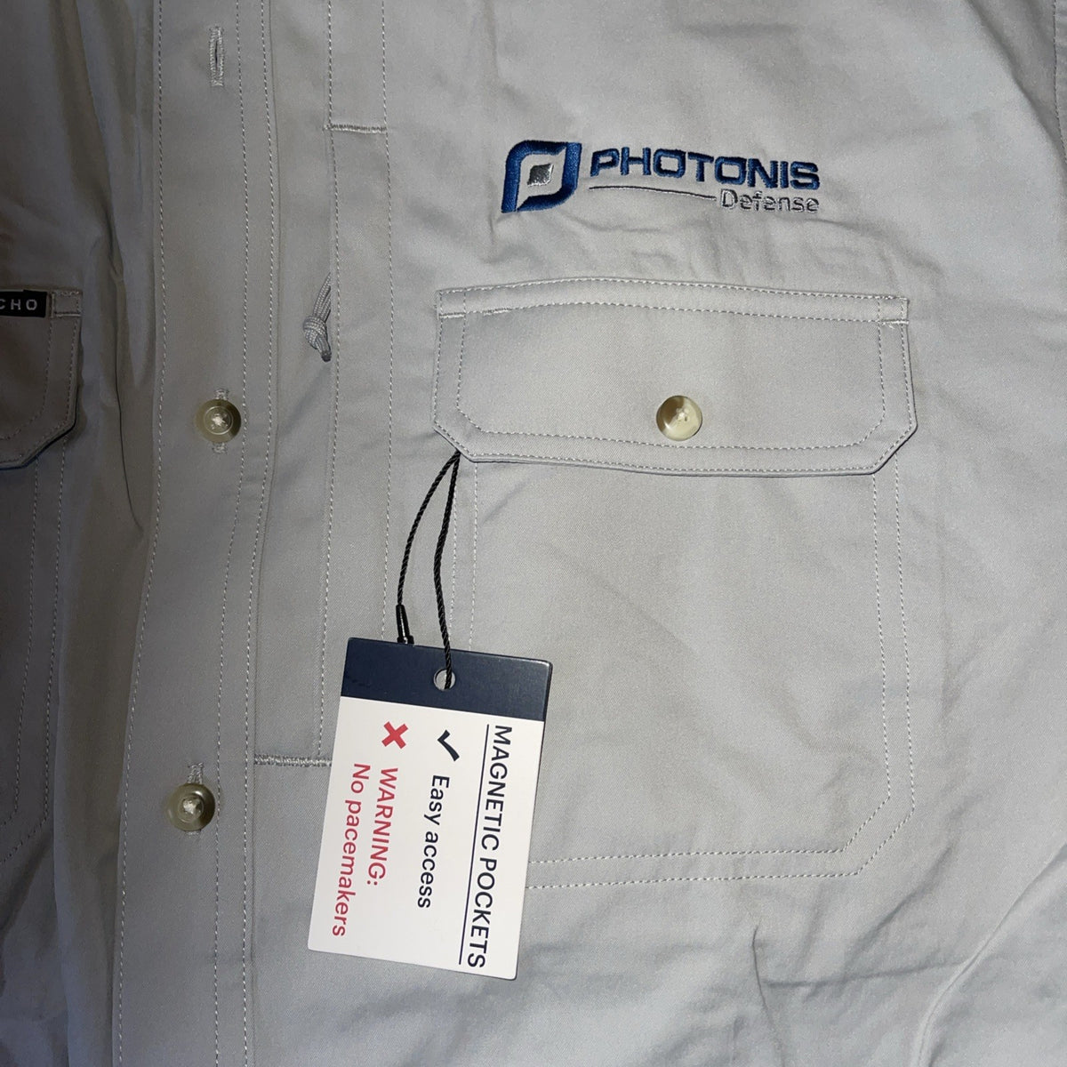 Poncho Button Up Medium 