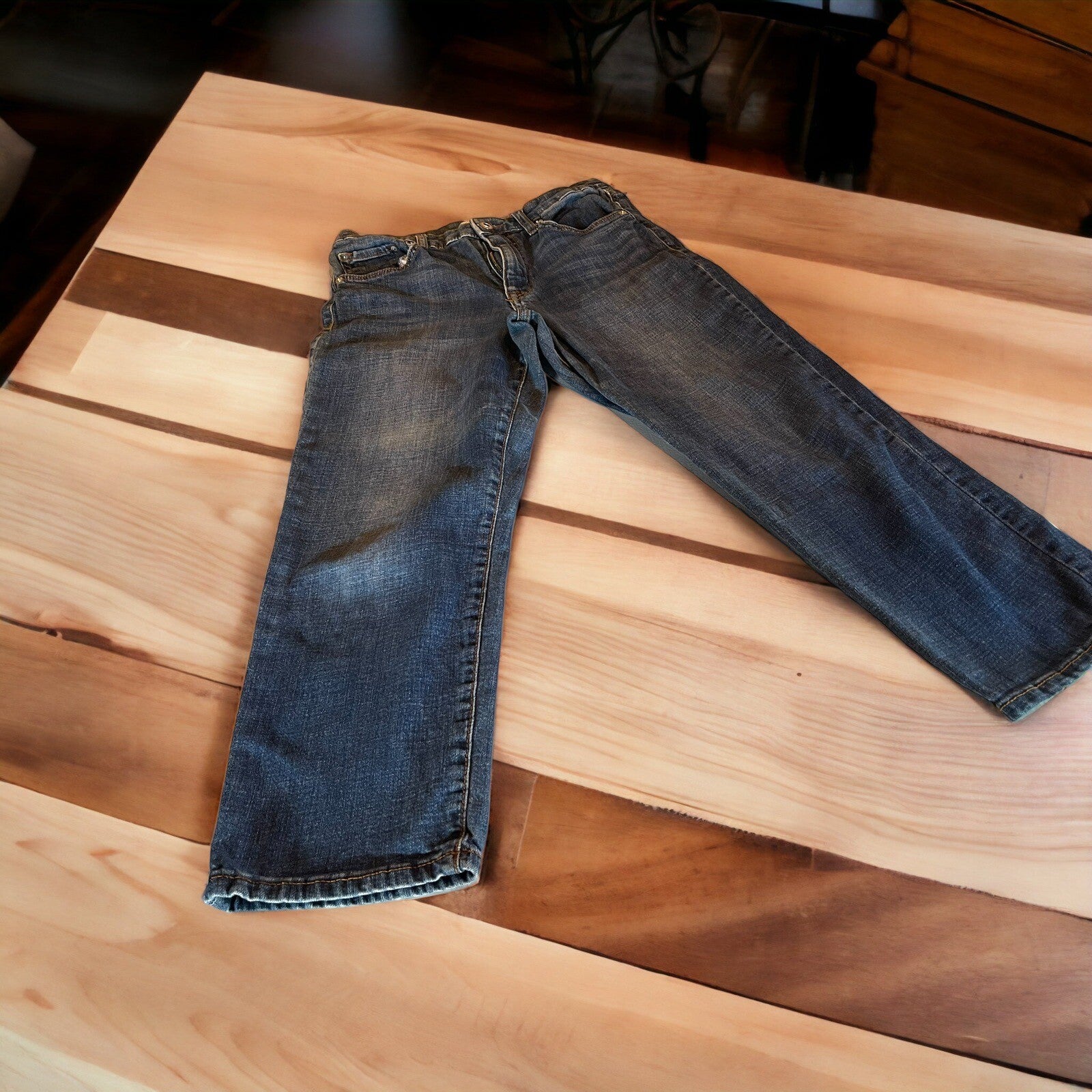 Ella Moss High Waist Straight Jeans 6/28
