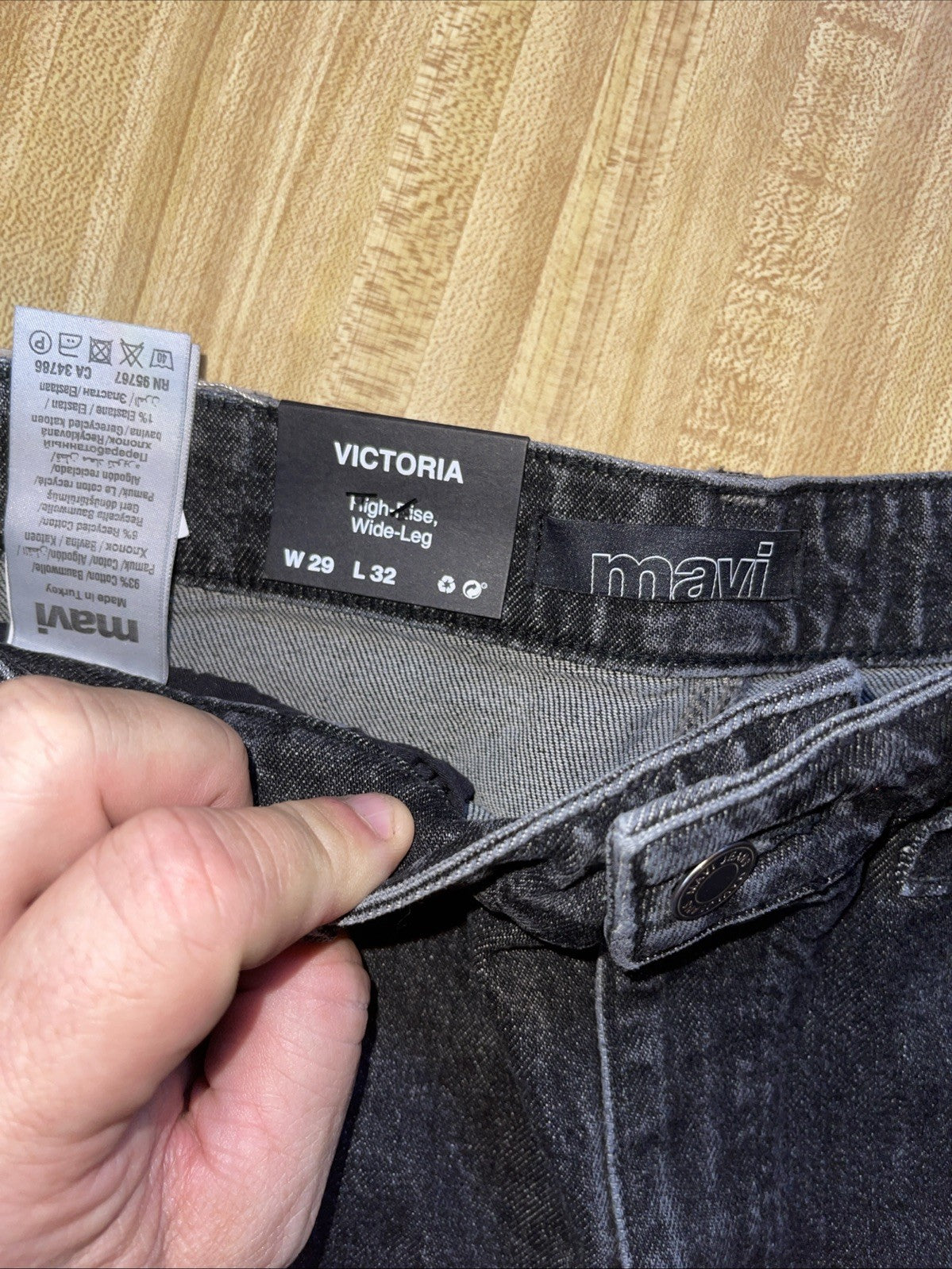 Mavi Victoria High Rise Wide Leg Jeans NWT 