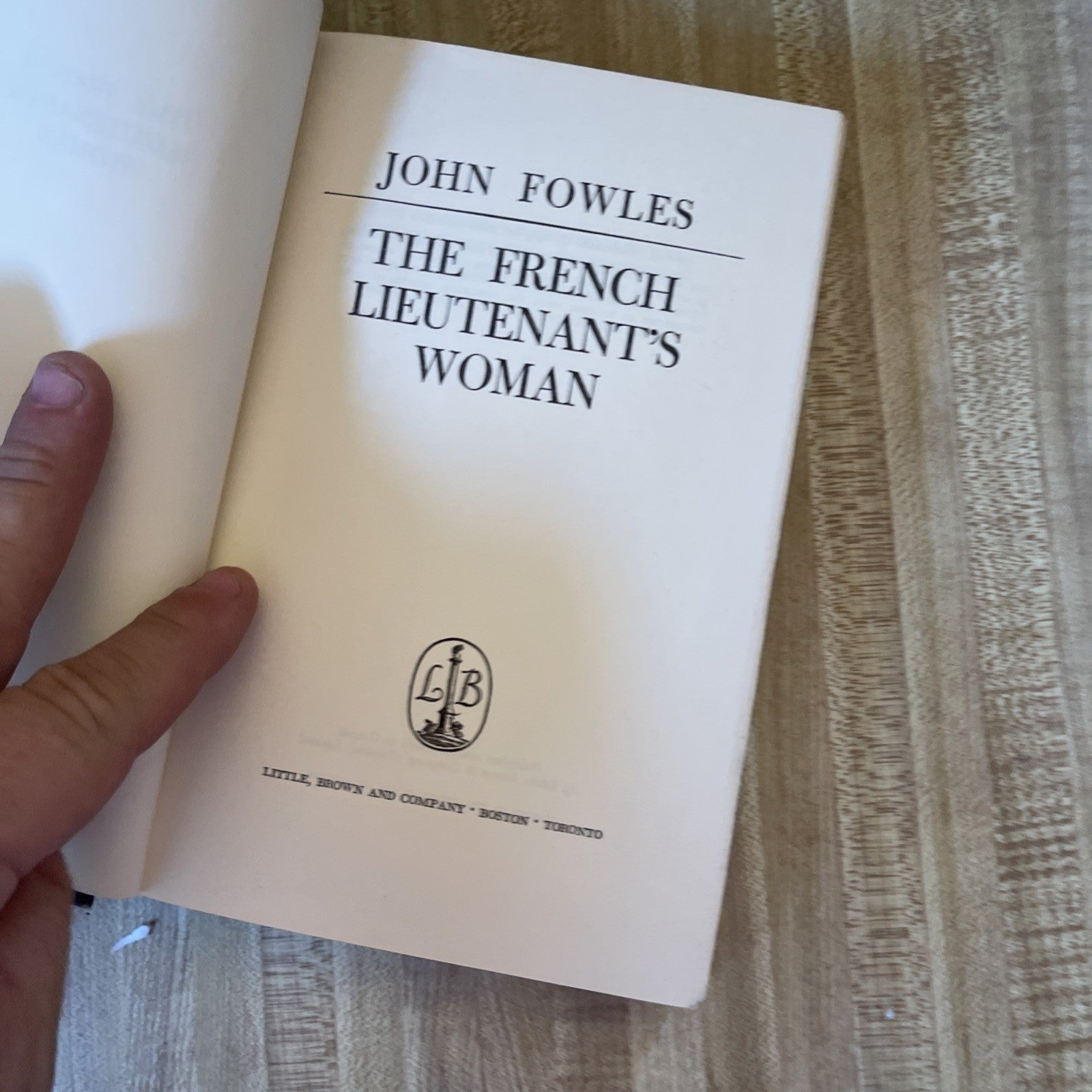 the french lieutenant's woman Hardcover