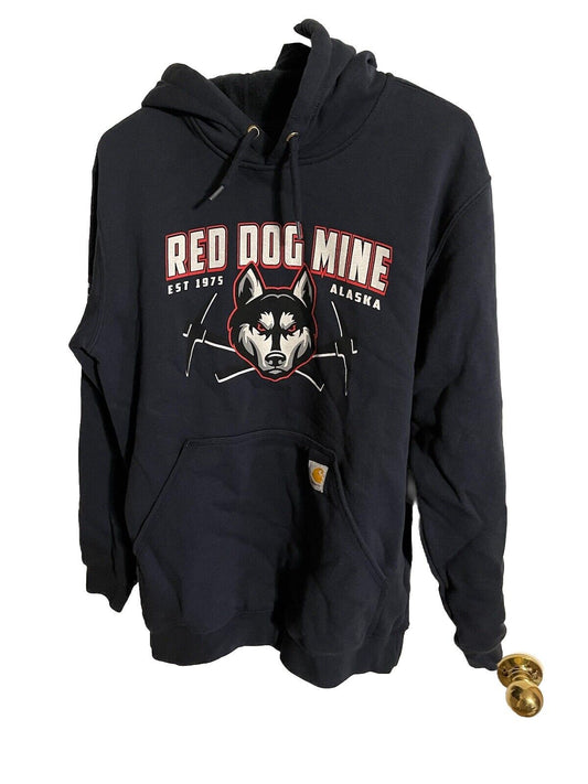Carhartt Hoodie Red Dog Mine Alaska Medium 