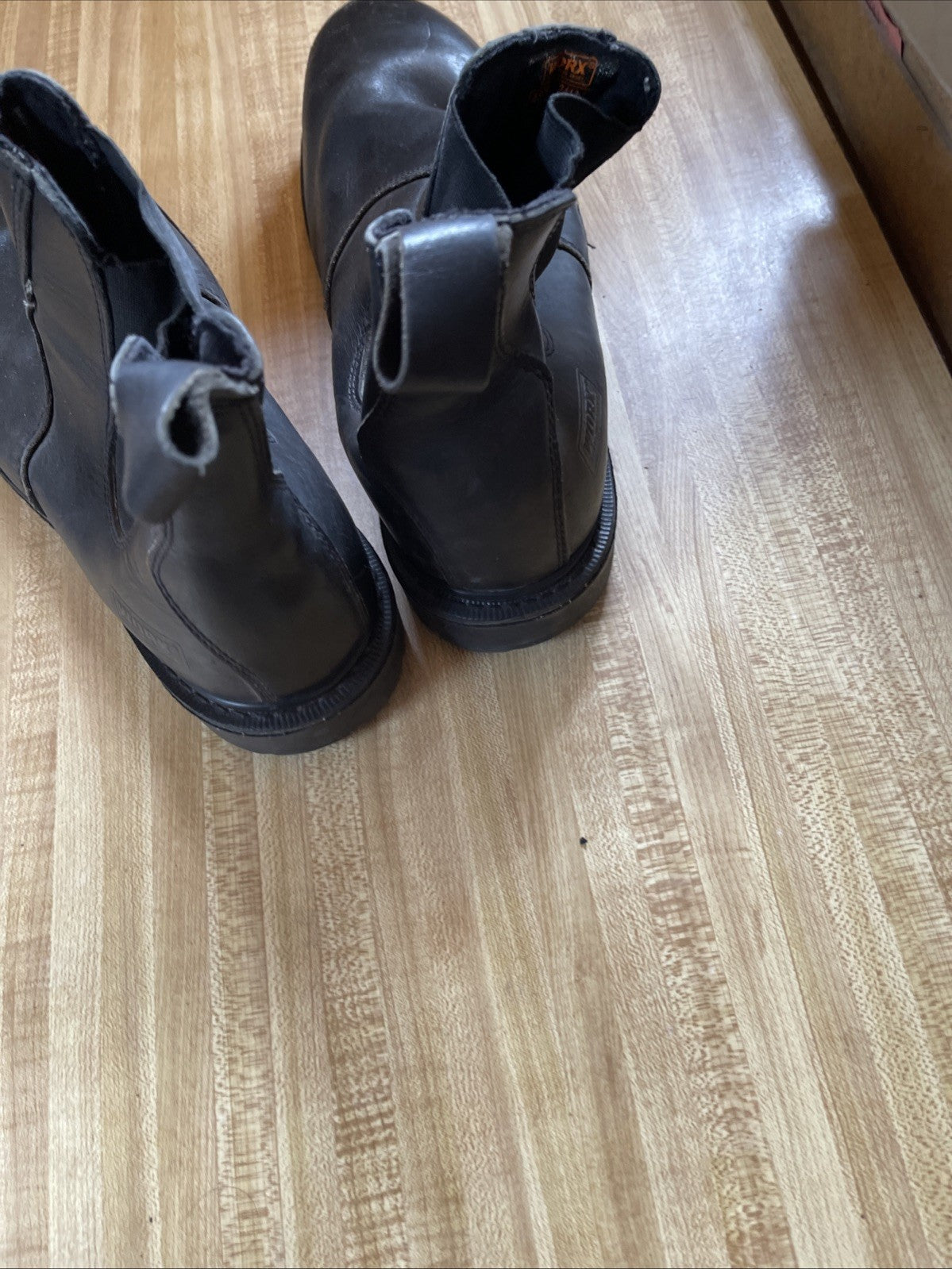 Red Wing Worx Slip On Work Boots 12 Wide Steel Toe
