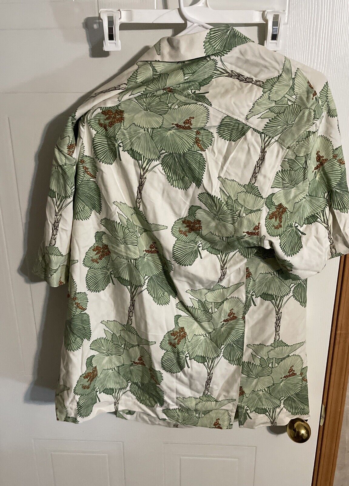 Tommy Bahama Silk Hawaiian Shirt Large 