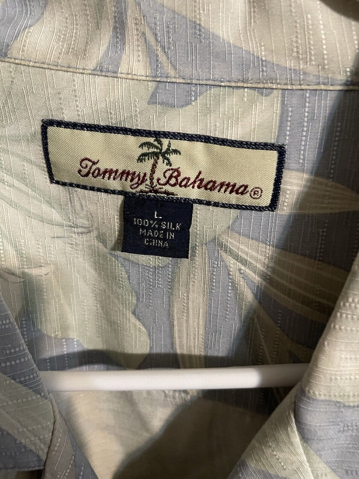 Tommy Bahama Silk Shirt Large