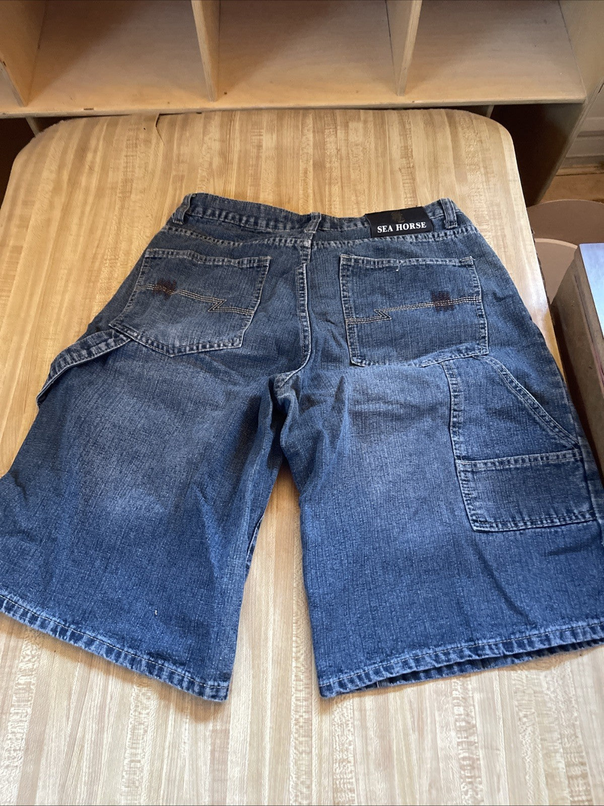 Sea Horse Carpenter Jorts 34
