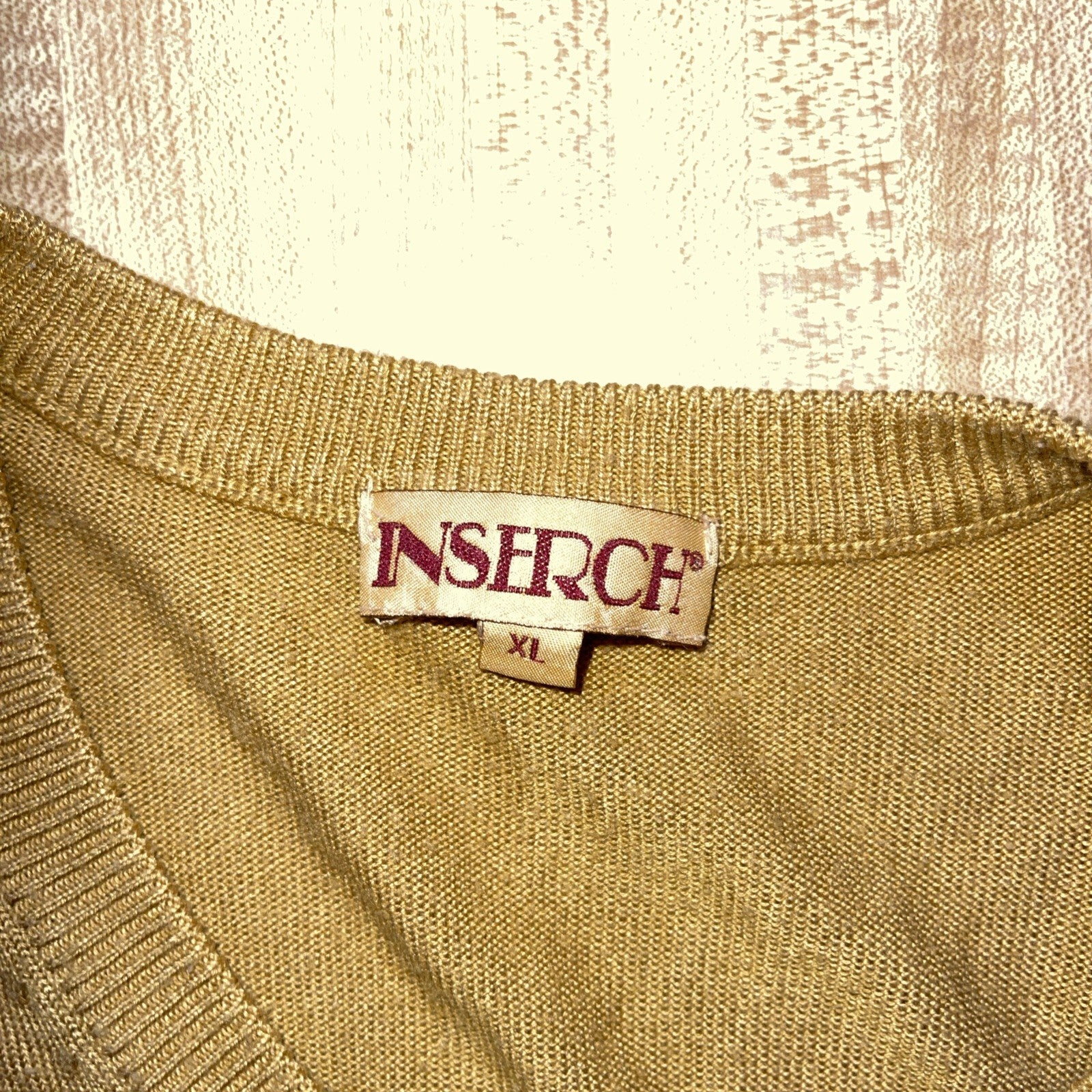 Inserch Sweater Vest XL