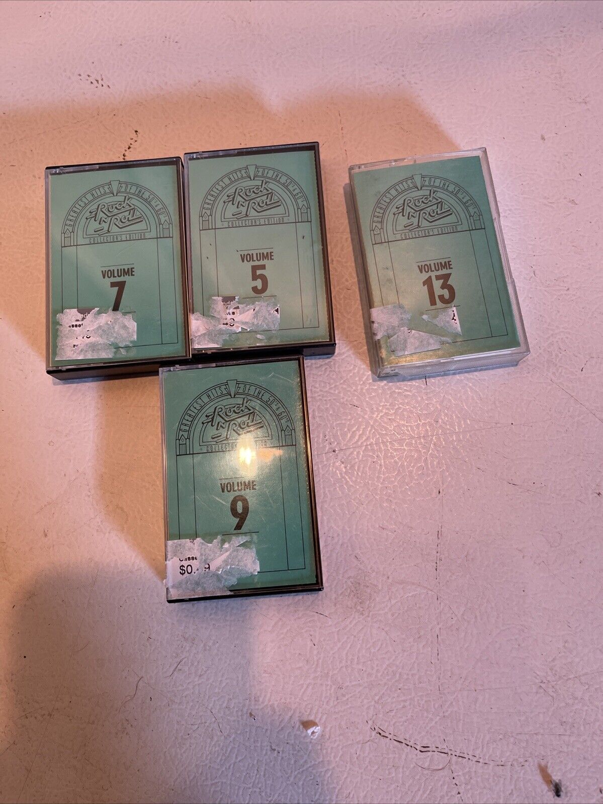 Greatest Hits Of 50s 60s Rock N Roll Cassette Lot