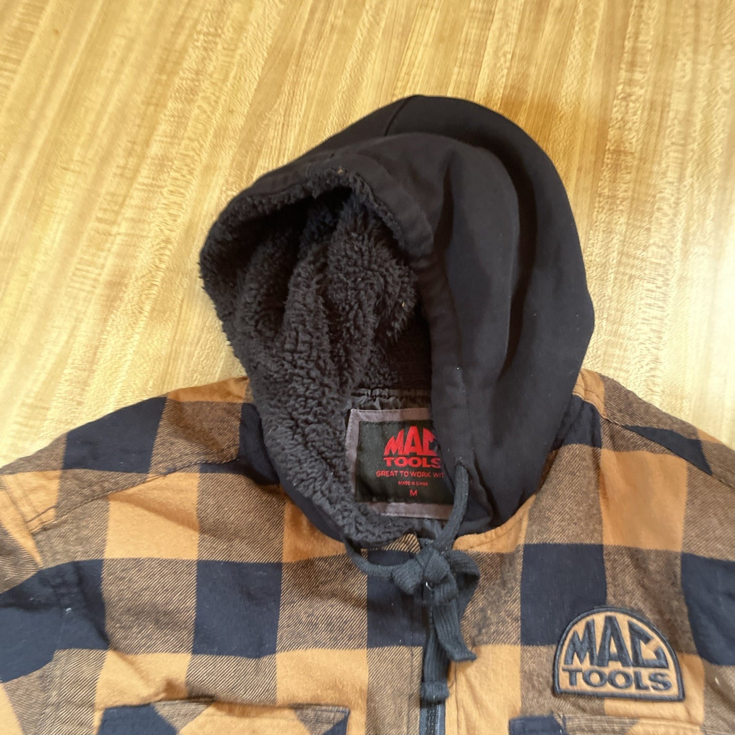 Mac Tools Full Zip Hoodie Medium 