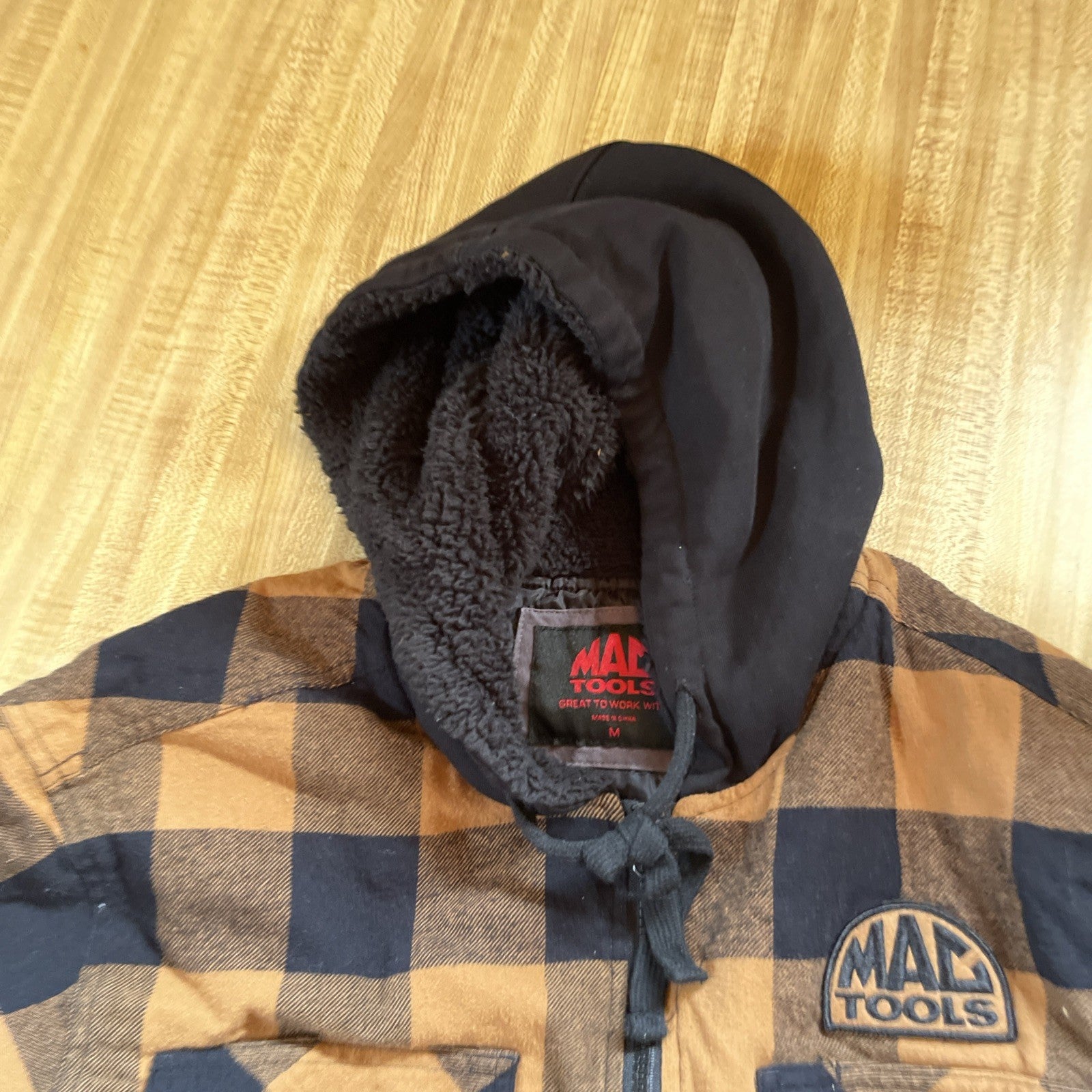 Mac Tools Full Zip Hoodie Medium 