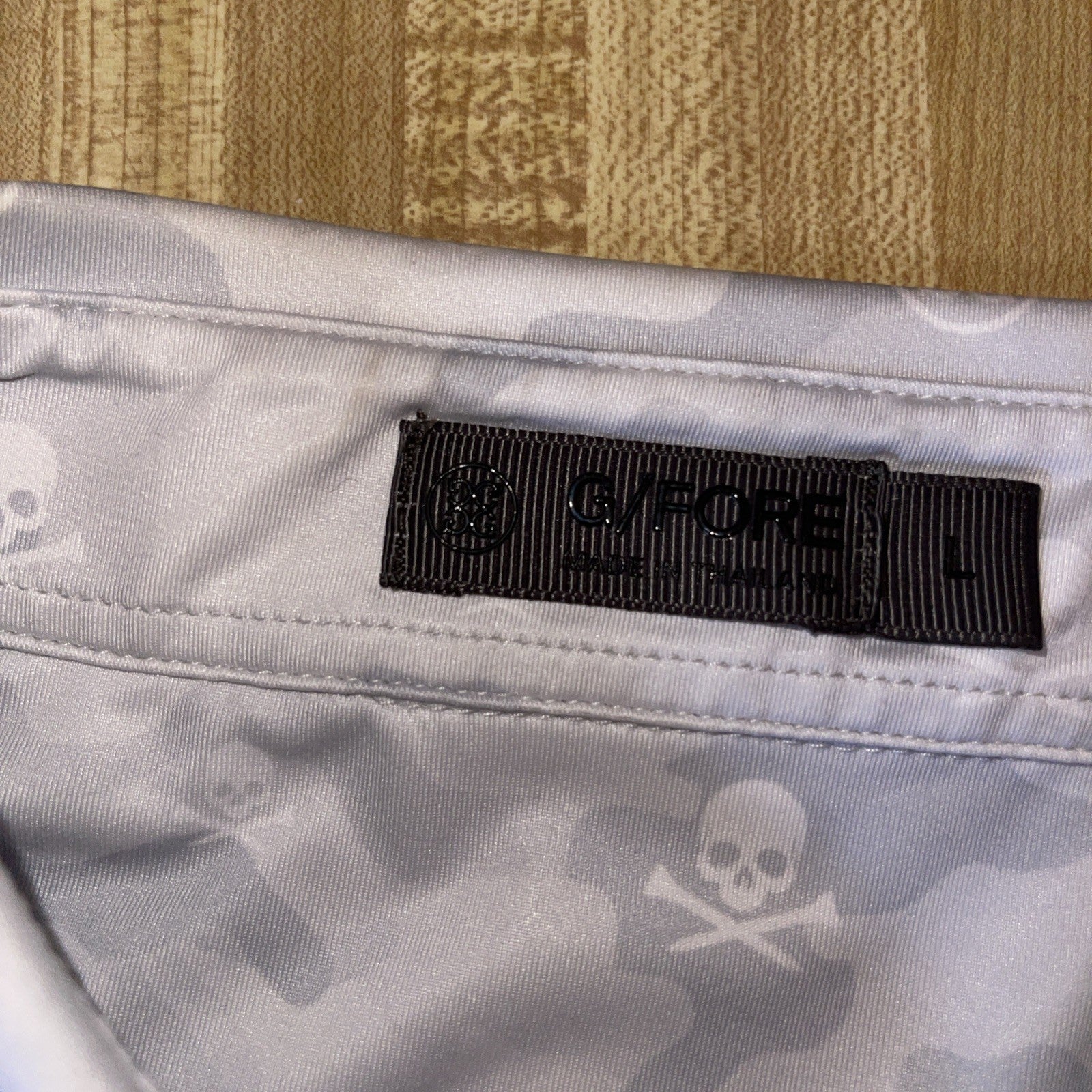 G/Fore Polo Large Skull And Camo AOP