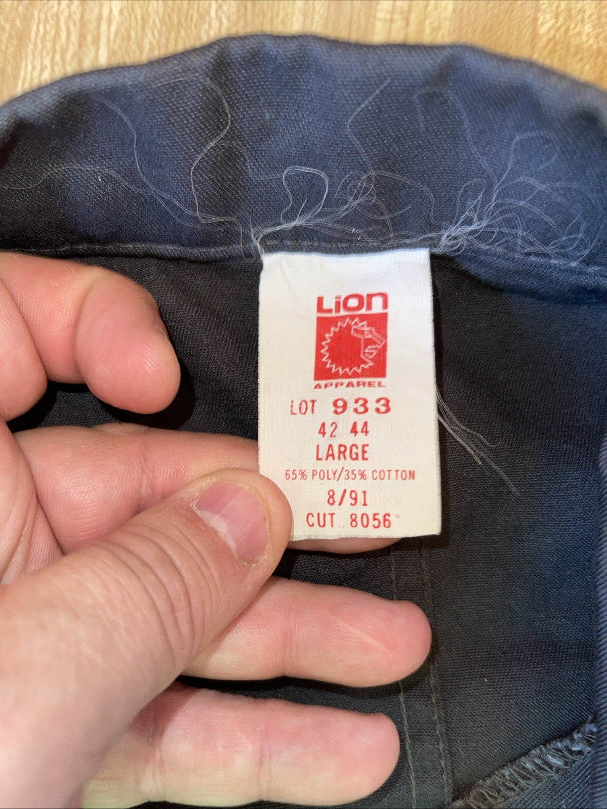 Lion Apparel Coveralls Size Large 