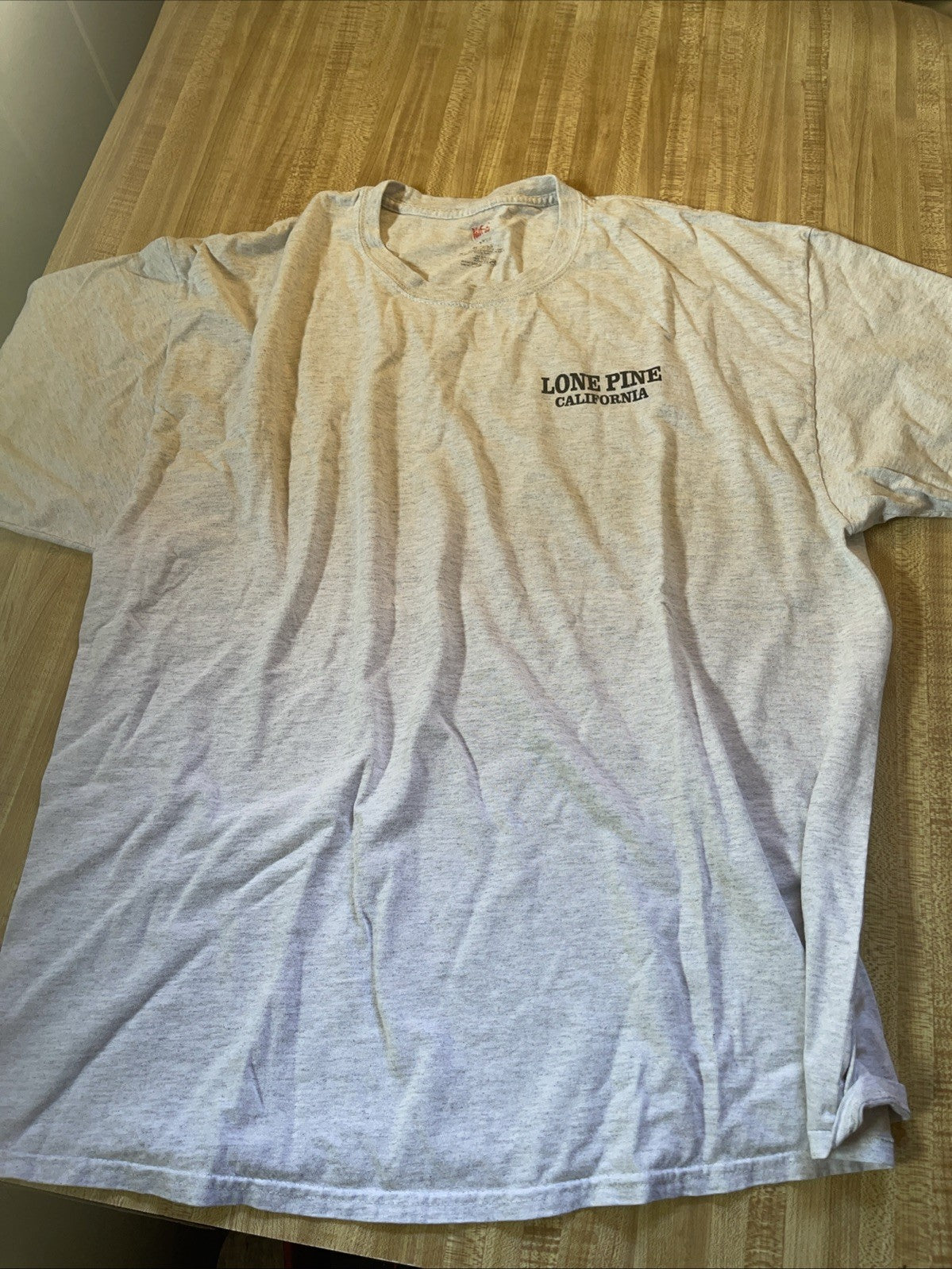 Lone Pine Mt Whitney Tourist T Shirt XL