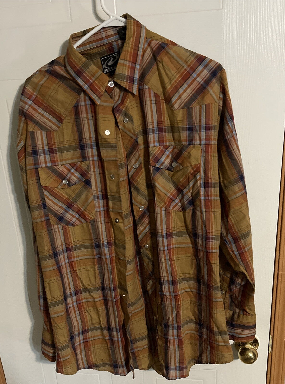 Roper Pearl Snap Large