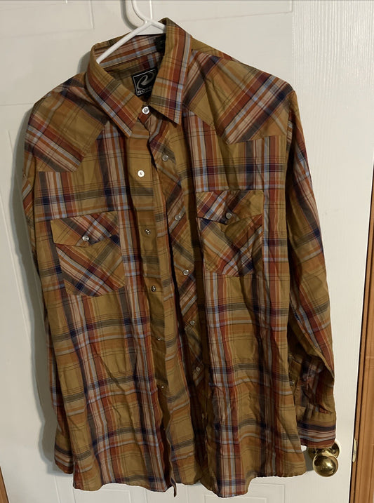 Roper Pearl Snap Large