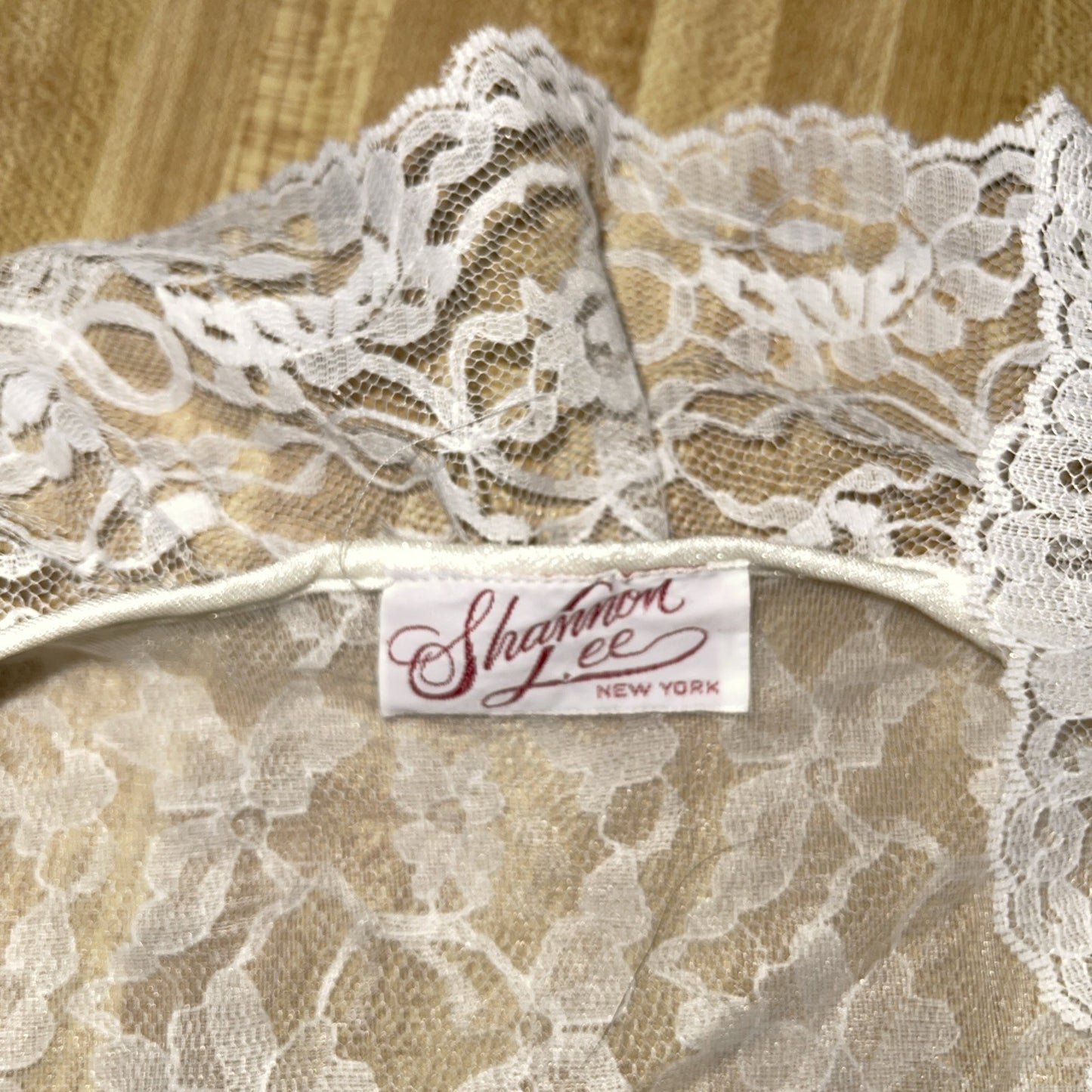 Vintage Shannon Lee Sheer Nightgown 