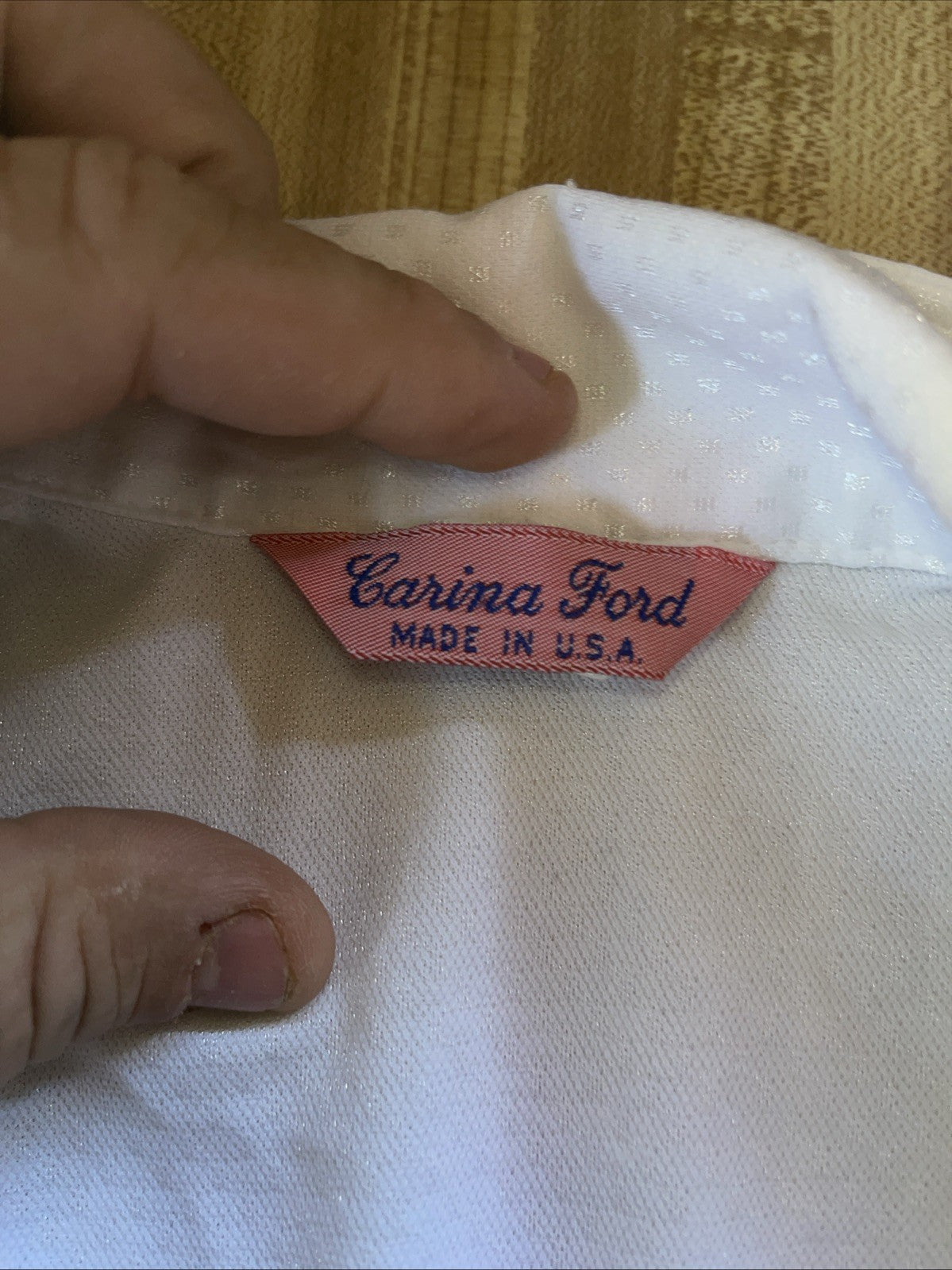 Vintage Carina Ford Polo Large 
