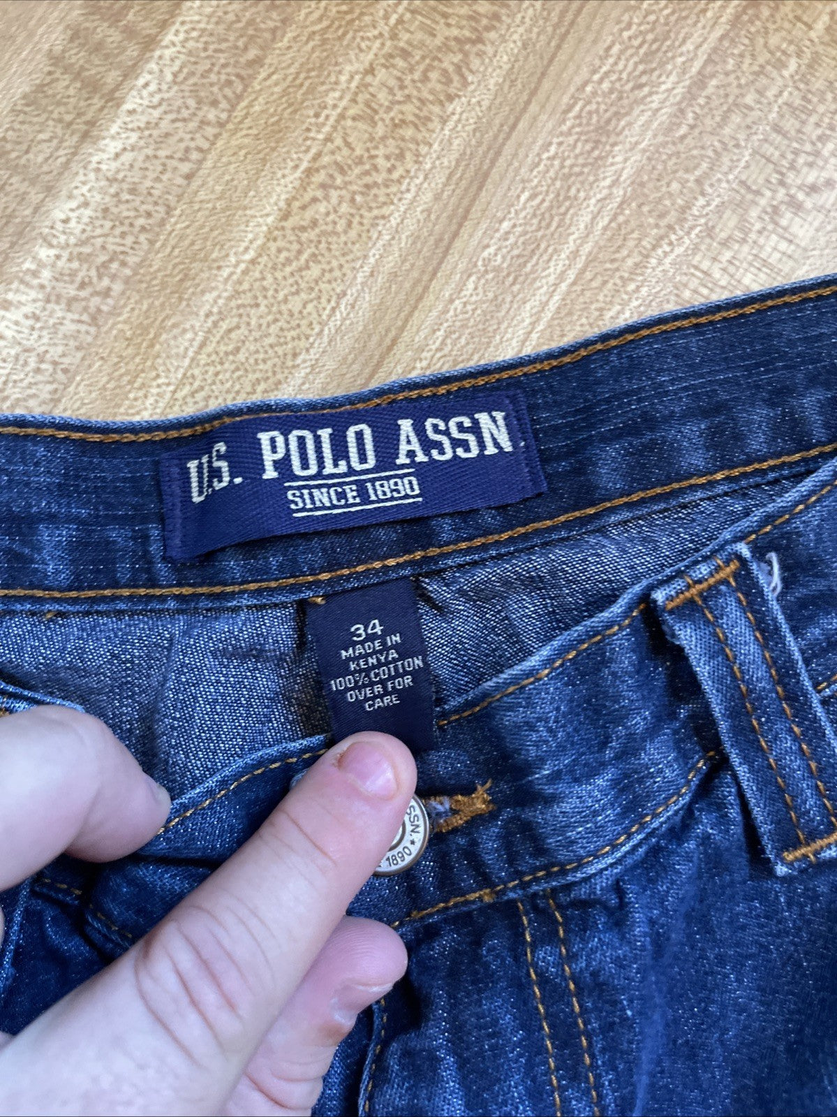 Vintage US Polo Association Jorts 34 Carpenter 
