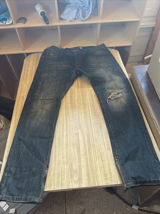Demolition Jeans Y2K Hiphop Streetwear 