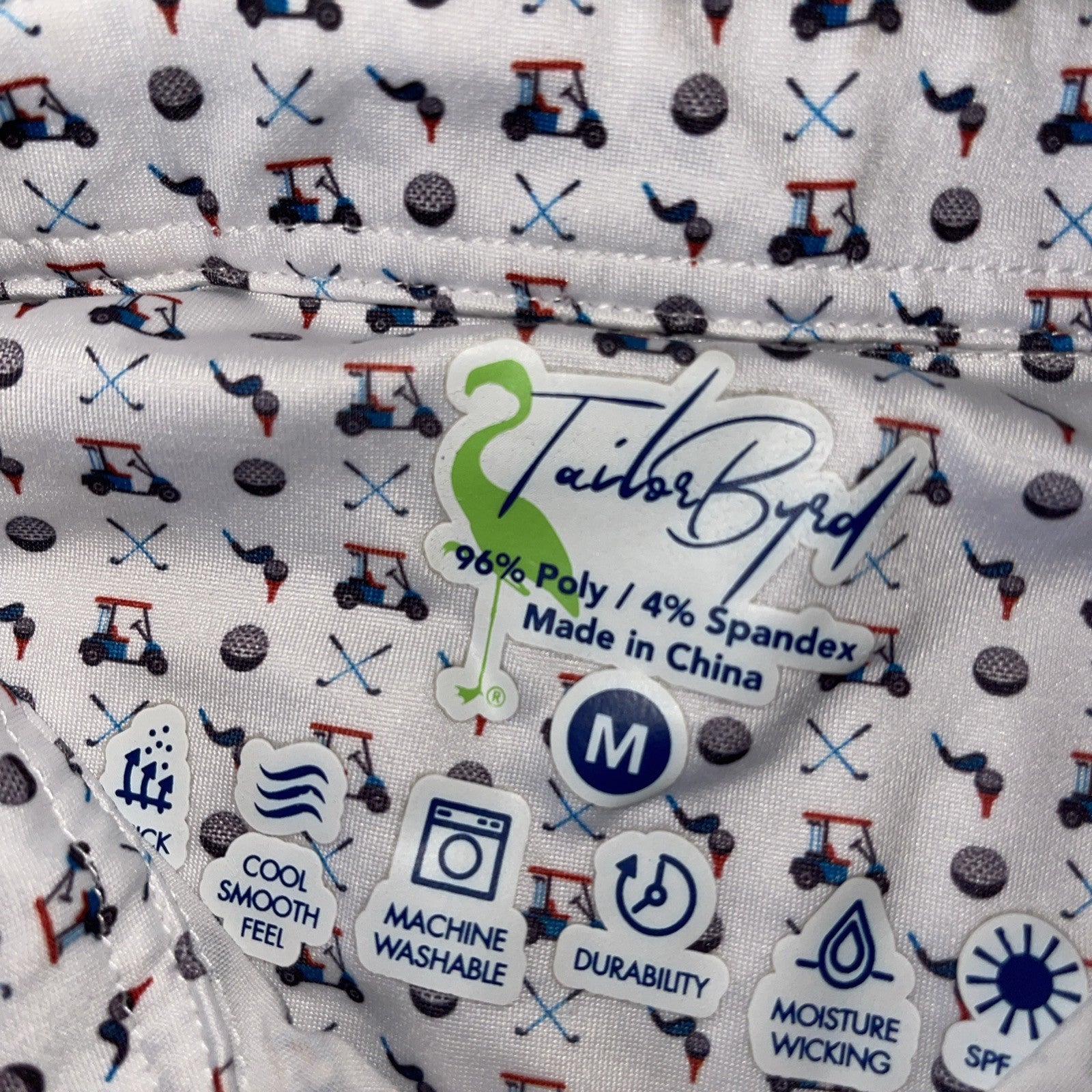 Tailorbyrd Polo Medium AOP