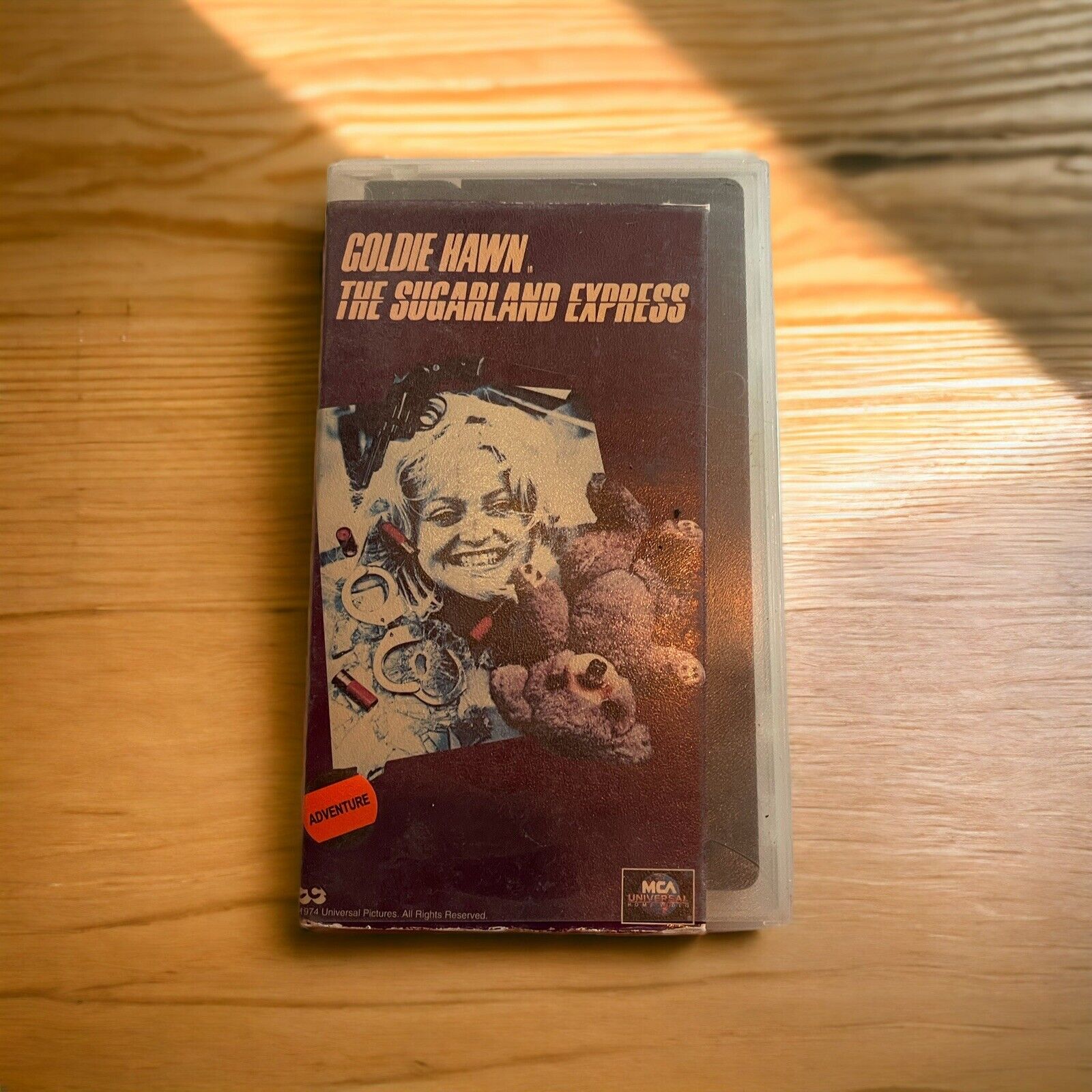 RARE OOP The Sugarland Express VHS film 1974 Steven Spielberg GOLDIE HAWN