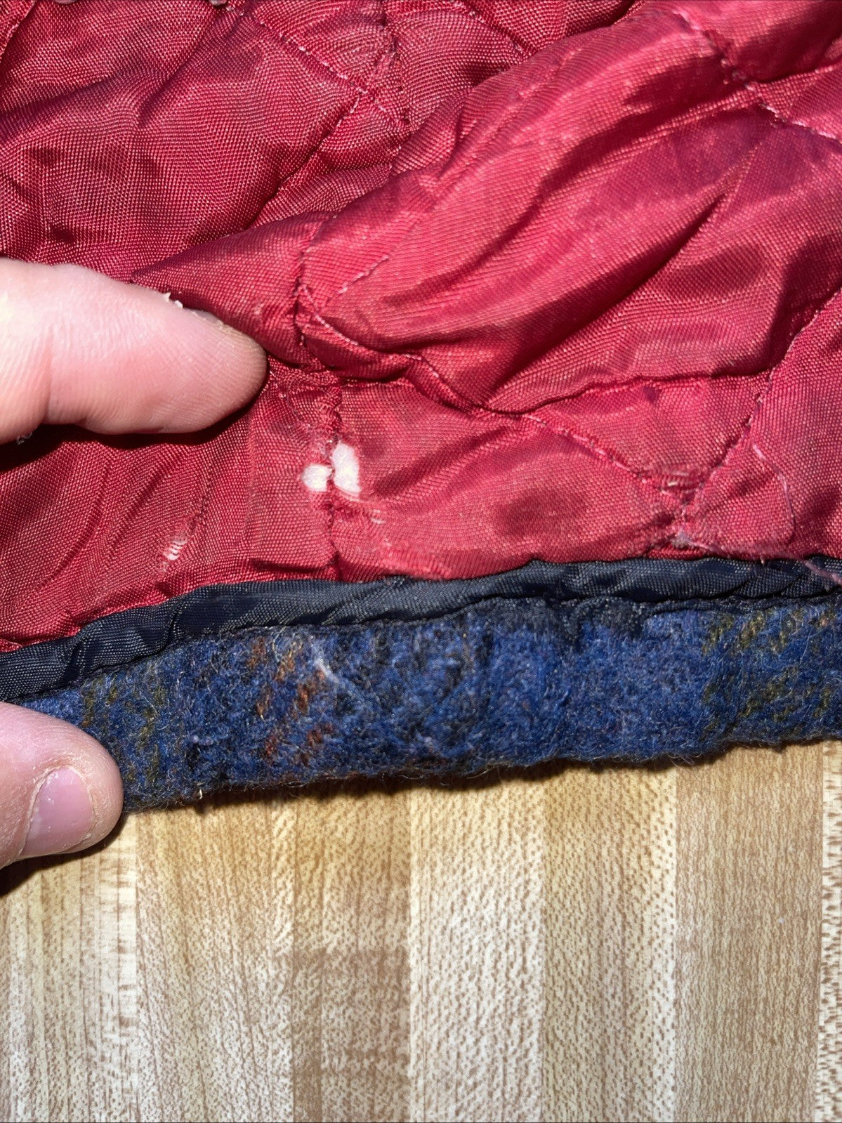 Vintage The Ringer Jacket Wool Large 