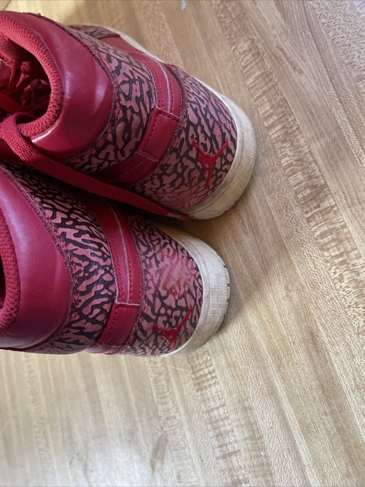 Size 11 - Air Jordan 1 Retro High Red Elephant