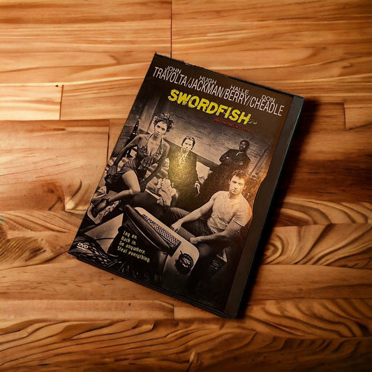 Swordfish DVD John Travolta Hugh Jackman Snap Case