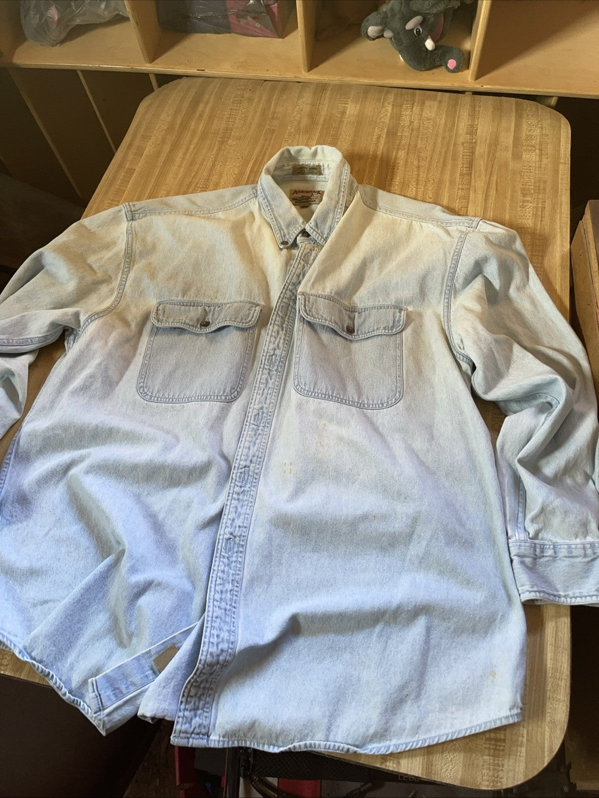 Vintage Denim Adirondack Button Up XXL 