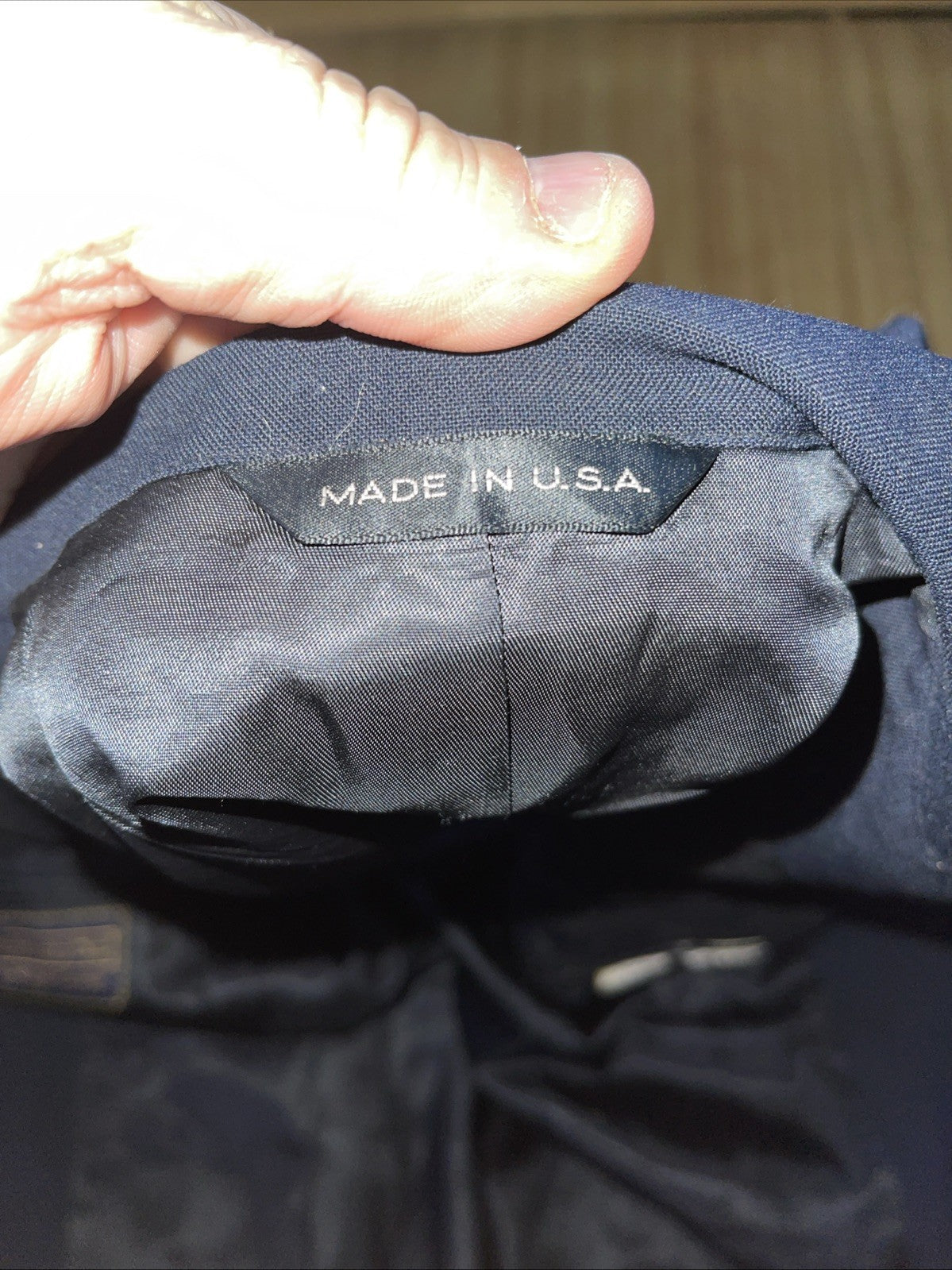 vintage polo university club blazer