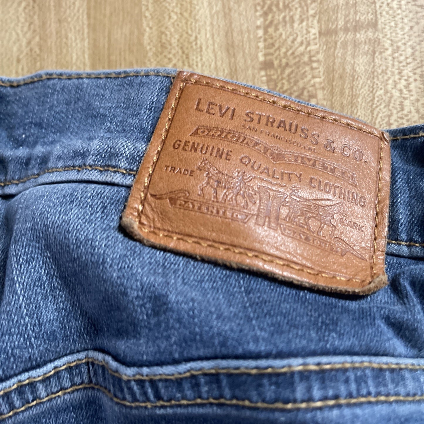 Levi’s Premium Mile High Super Skinny Jeans 27 Big E
