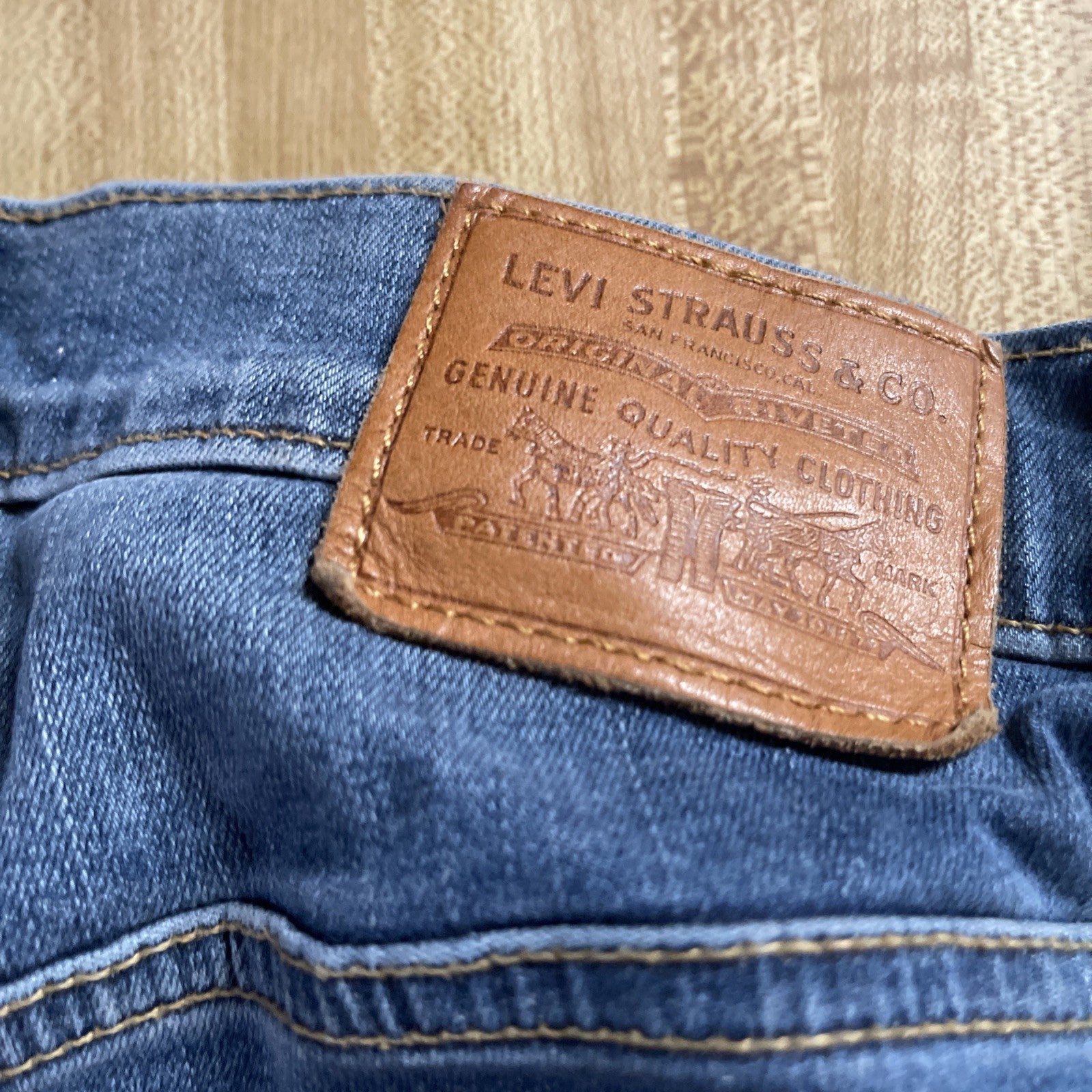 Levi’s Premium Mile High Super Skinny Jeans 27 Big E