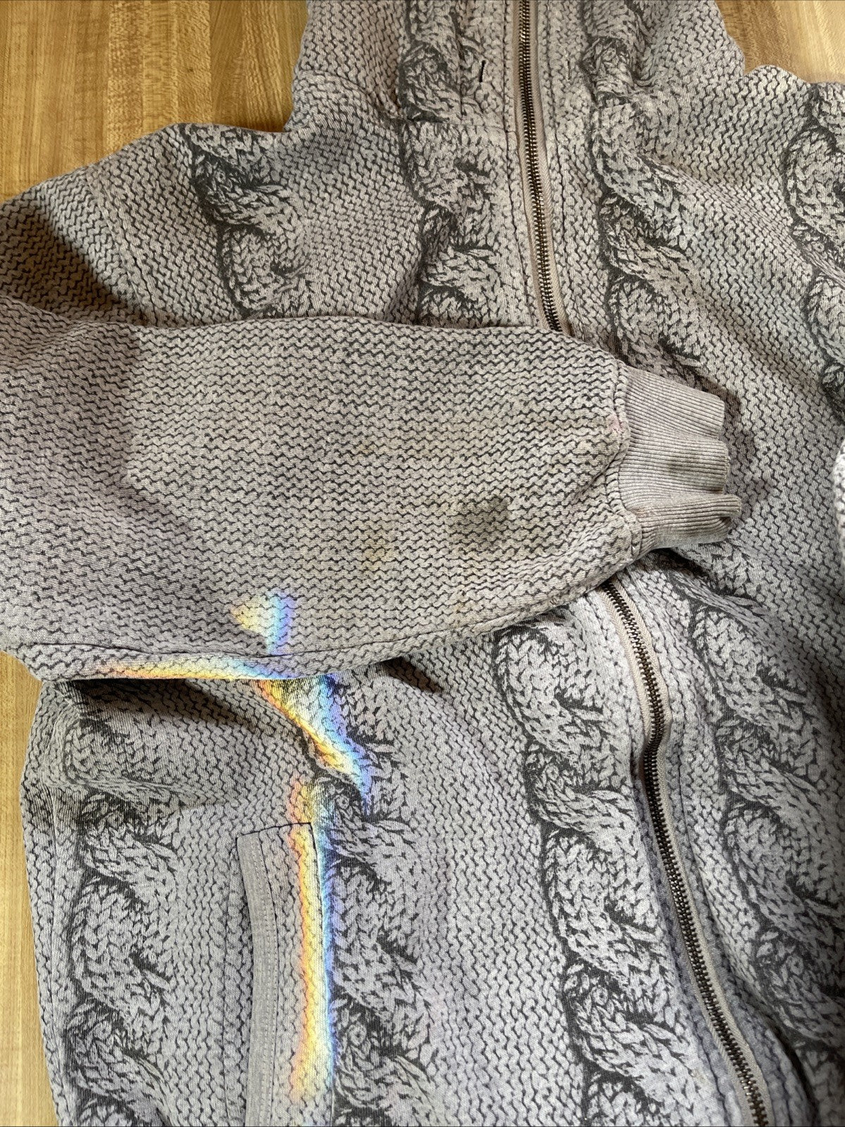 True Love & False Idols Inphonics Full Zip Hoodie Large