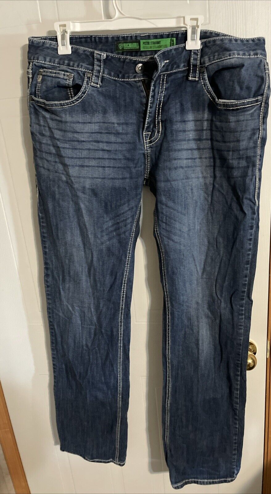 Rock & Roll Cowboy Denim Pistol Straight 38x38