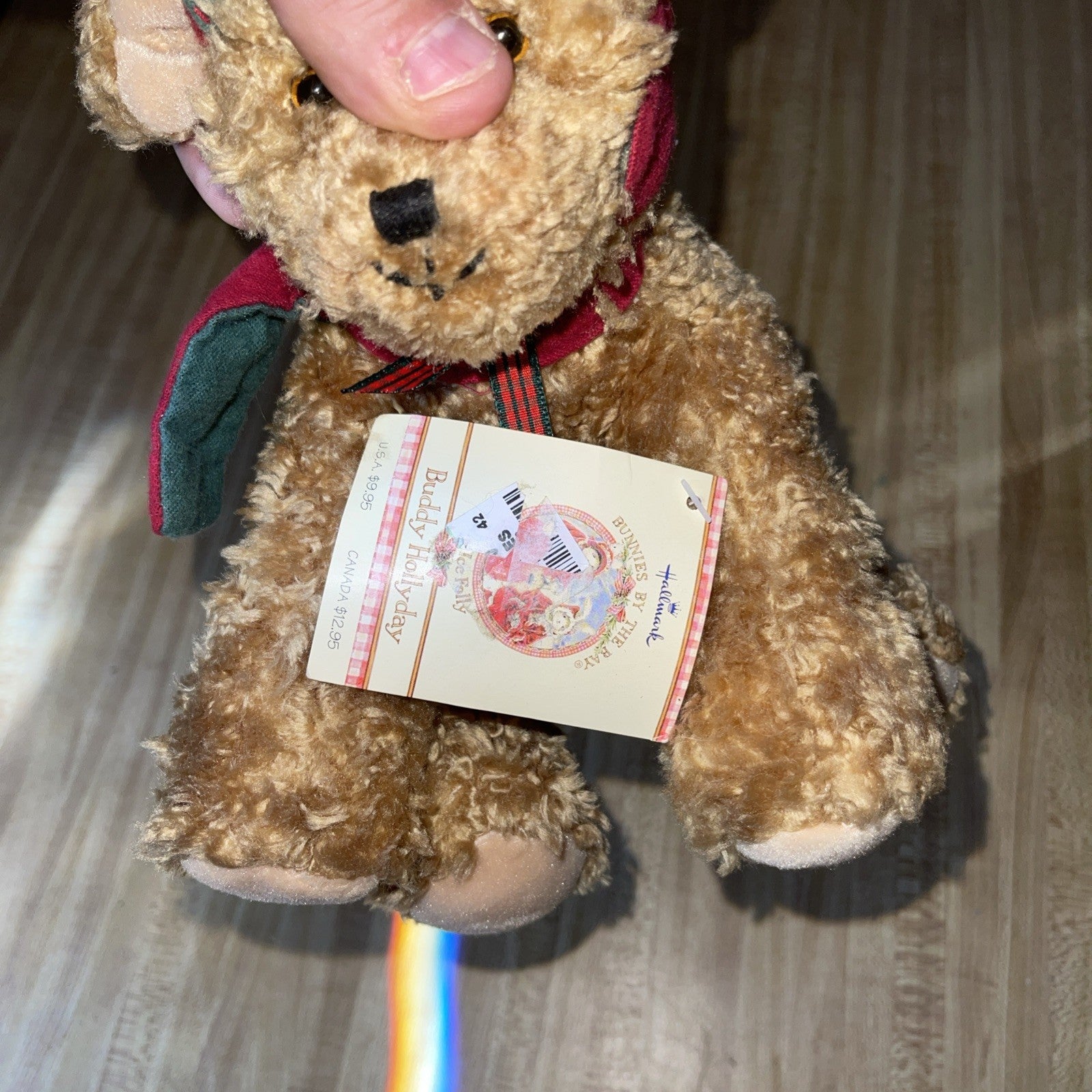 Vintage Hallmark Buddy Hollyday Plush NWT 