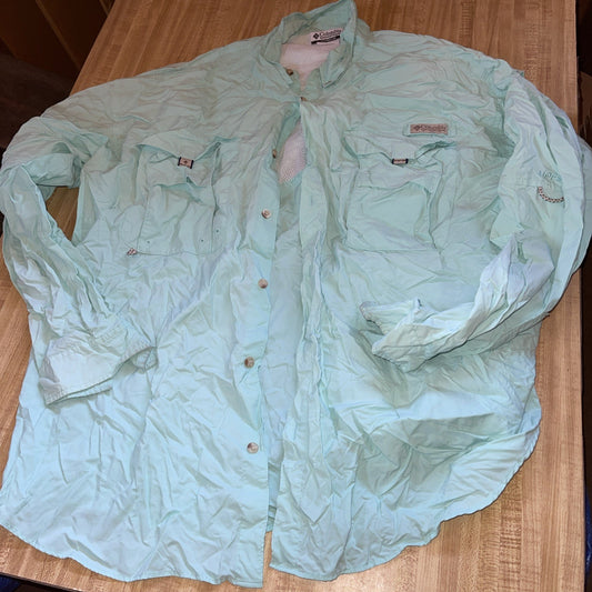 Columbia Vented Fishing Shirt 3XL 