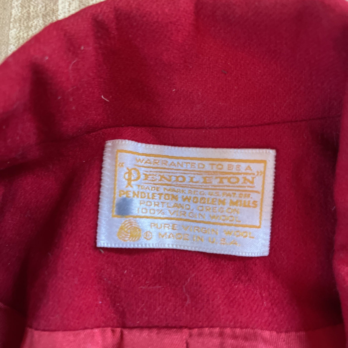 Pendleton Blazer Red Women’s 14 Vintage 
