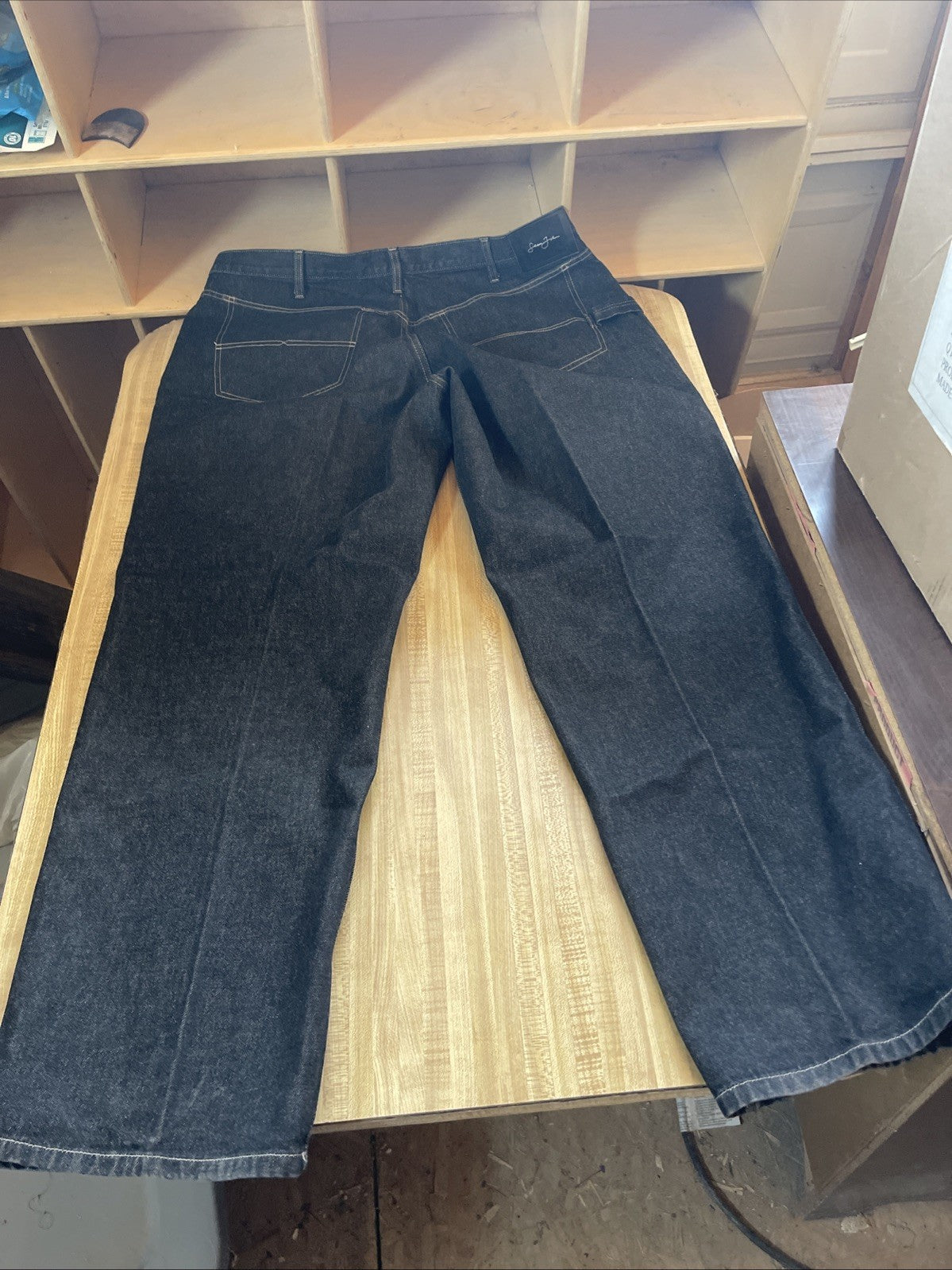 Vintage Sean John Carpenter Jeans 40x34 Baggy Wide Leg Y2K Hiphop Streetwear