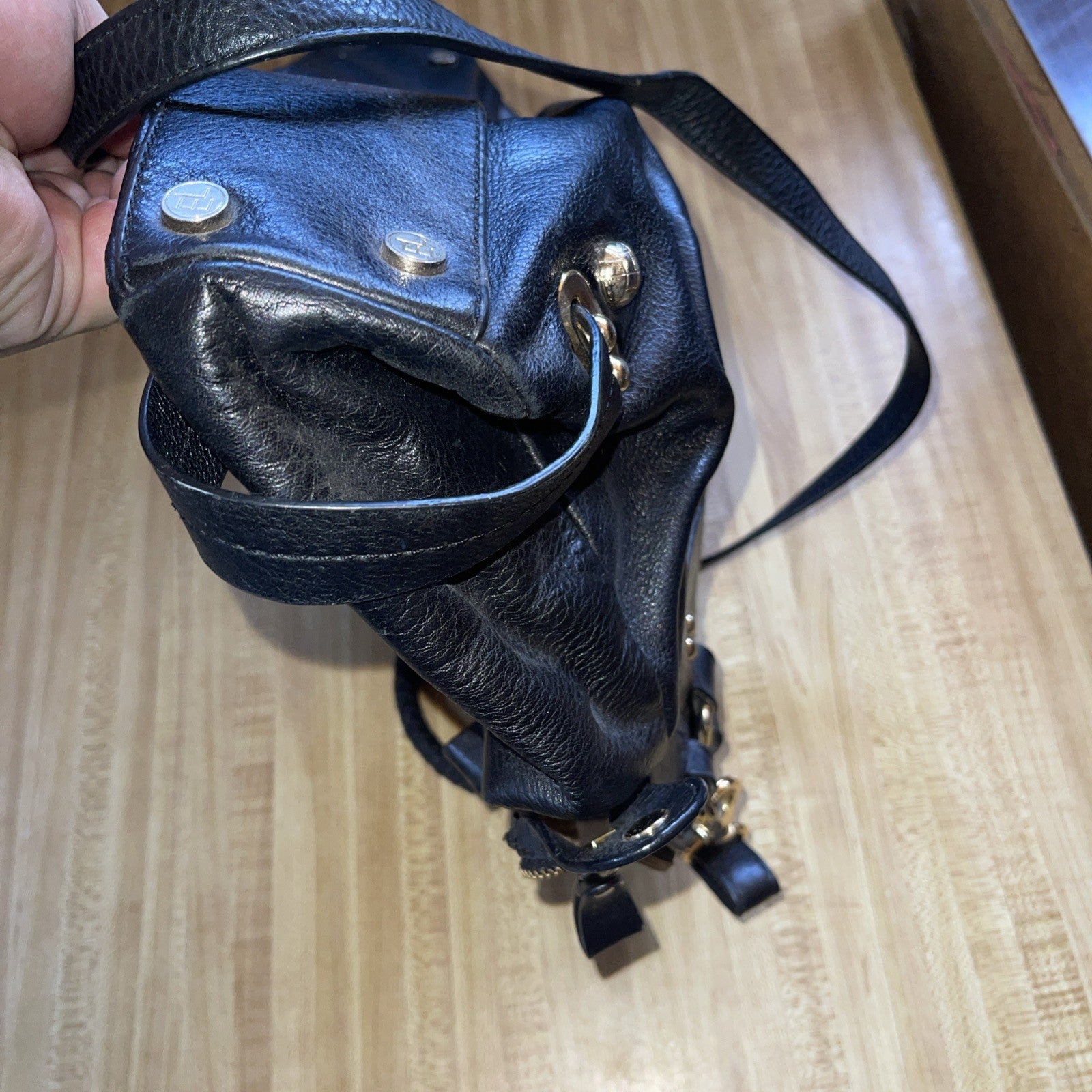 elliott lucca leather purse handbag