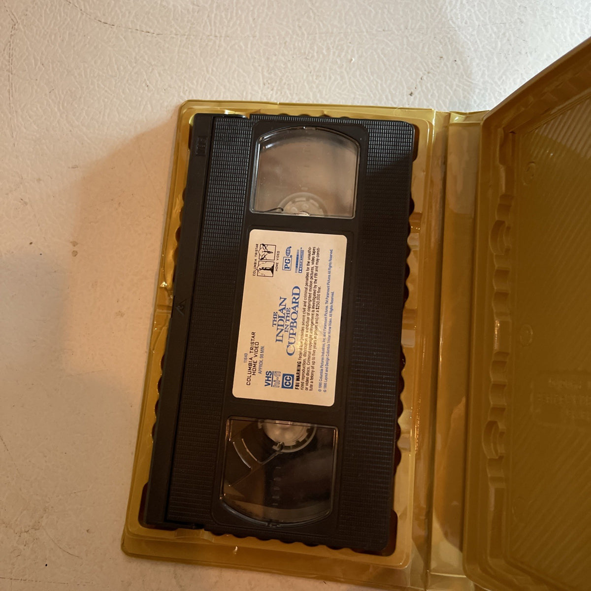 the indian in the cupboard vhs