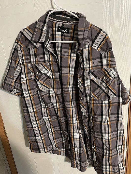 Venzulia Pearl Snap 3XL