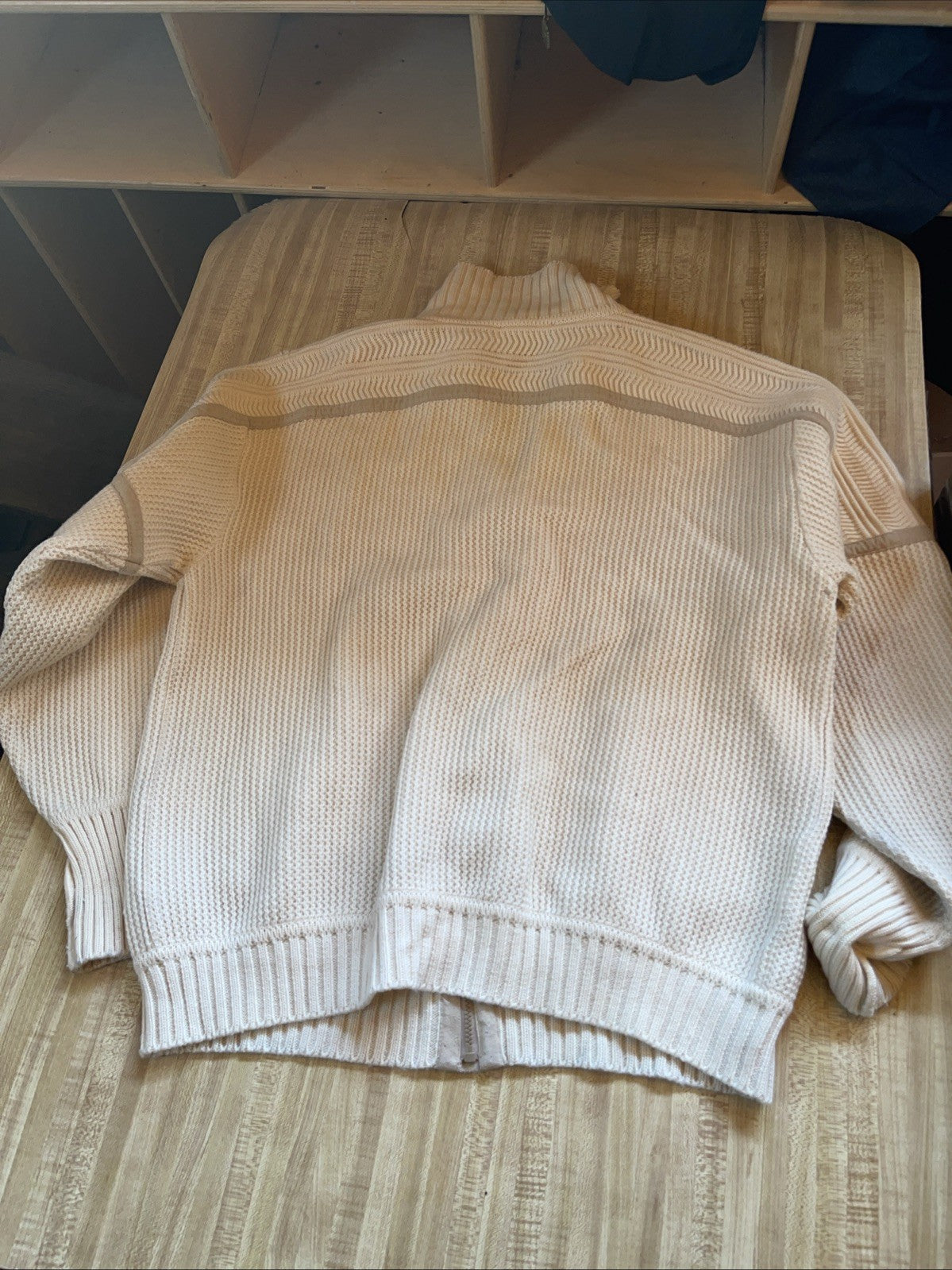 Vintage St Croix Full Zip Sweater Large 
