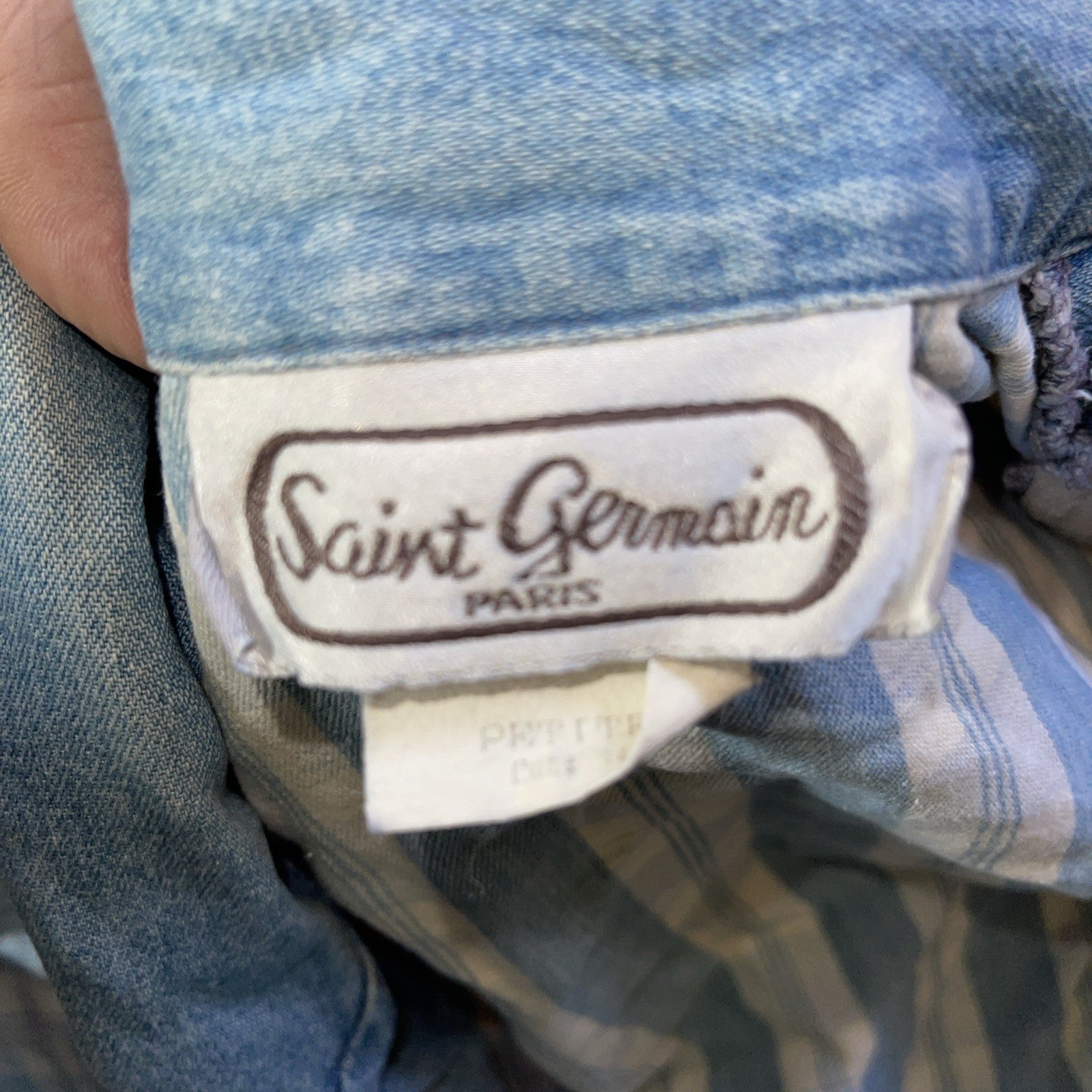 vintage paris saint germain jacket