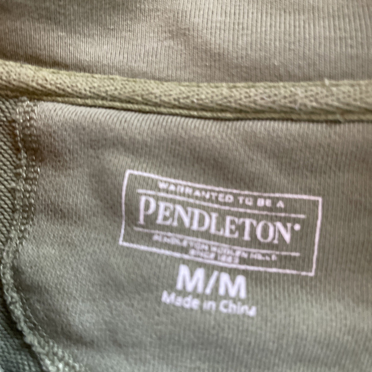 Pendleton Quarter Zip Medium 