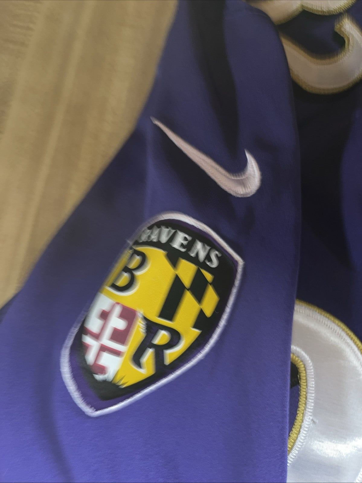 Nike On Field Baltimore Ravens Torrey Smith Jersey Size 48 Stitched