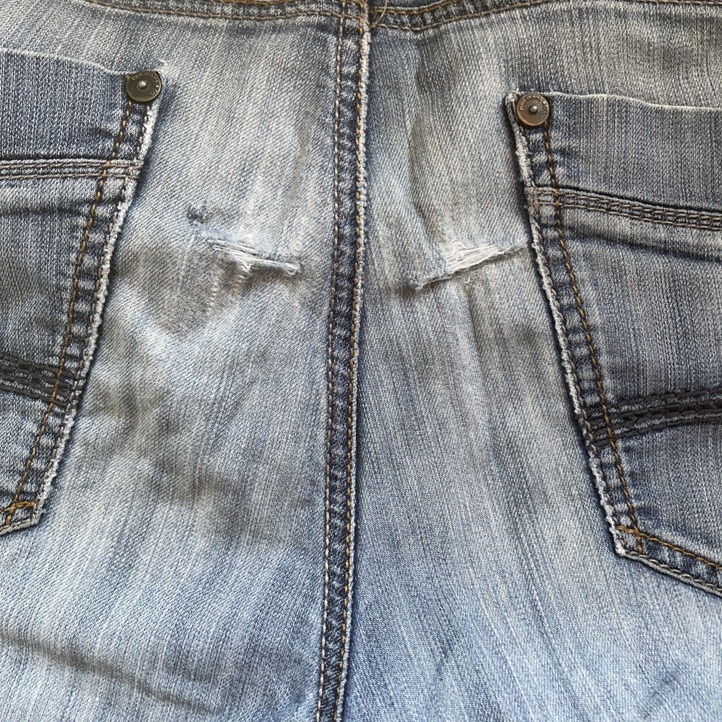 mavi zach straight leg jeans 38/30 Distressed 