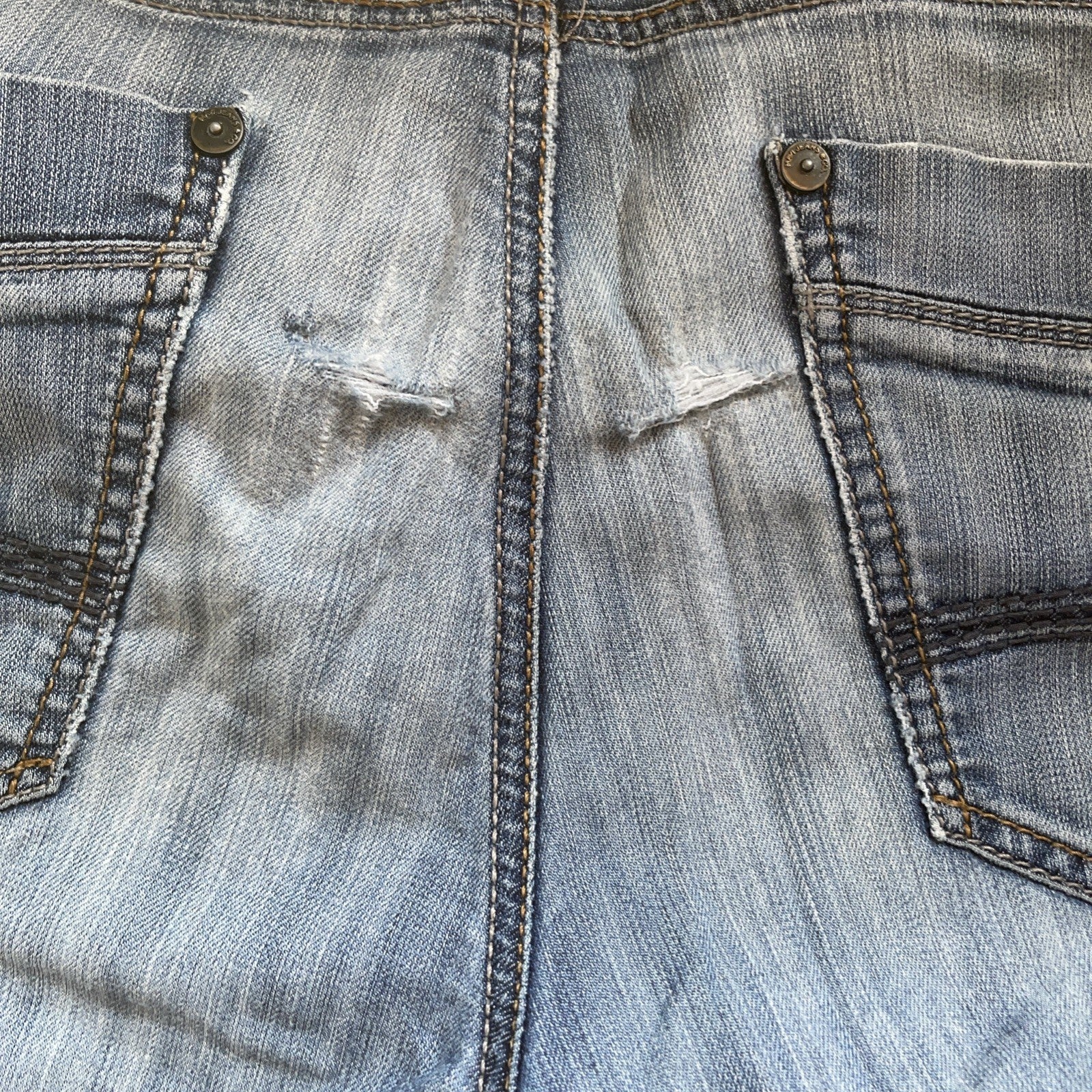 mavi zach straight leg jeans 38/30 Distressed 